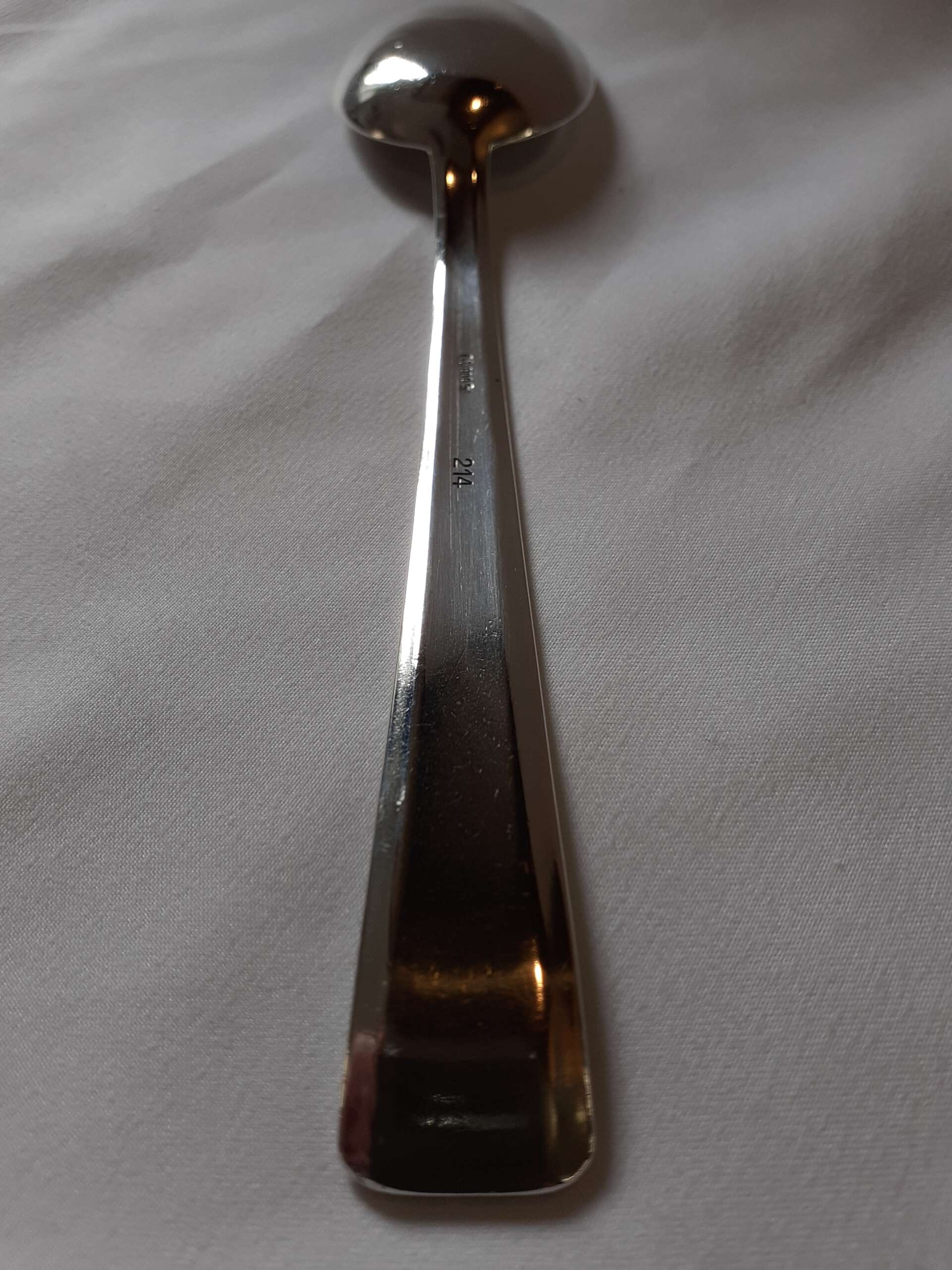 Bruckmann & Sohne Silver Dessert spoon from Heinrich Himmler`s Personal Wagon 10 ‘214’ - Image 7