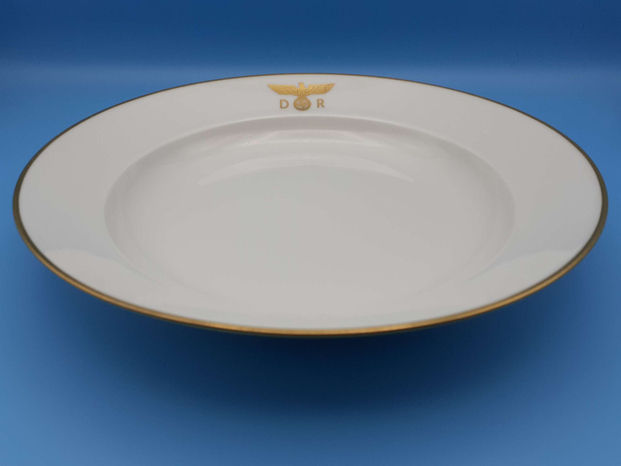 Nymphenburg Porcelain Soup Dish/Bowl from Hermann Göring’s Family Wagon 10 ‘205’ - Image 4