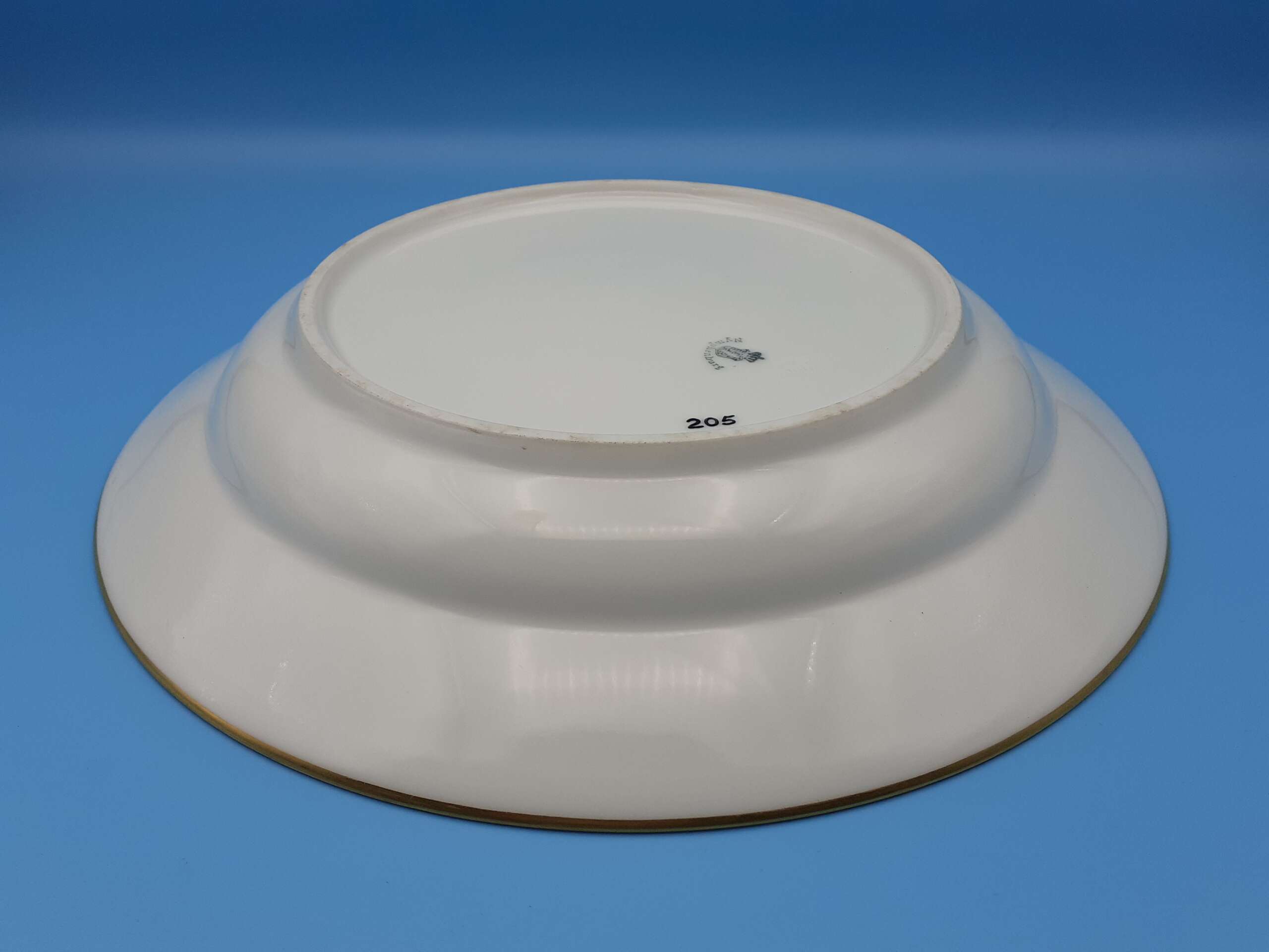 Nymphenburg Porcelain Soup Dish/Bowl from Hermann Göring’s Family Wagon 10 ‘205’ - Image 6