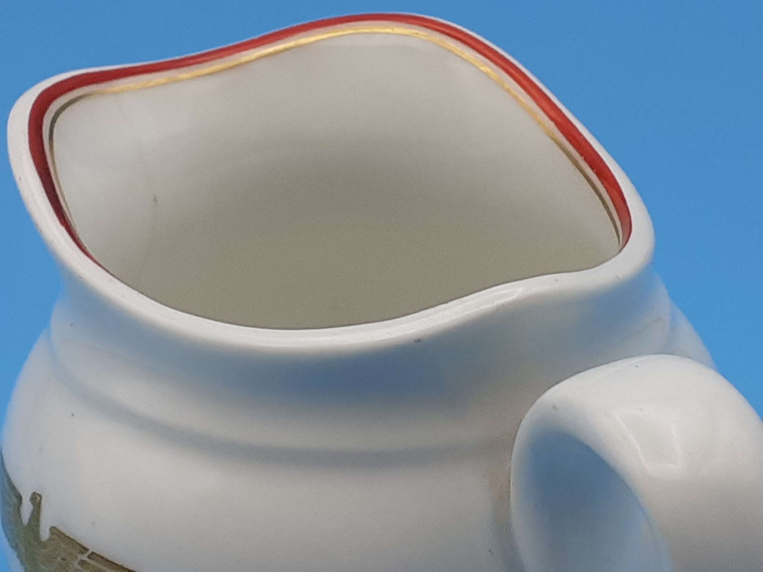 Nymphenburg Porcelain Creamer / Small Milk Jug from Adolf Hitler`s VIP Dining Wagon 10 ‘244’ - Image 4