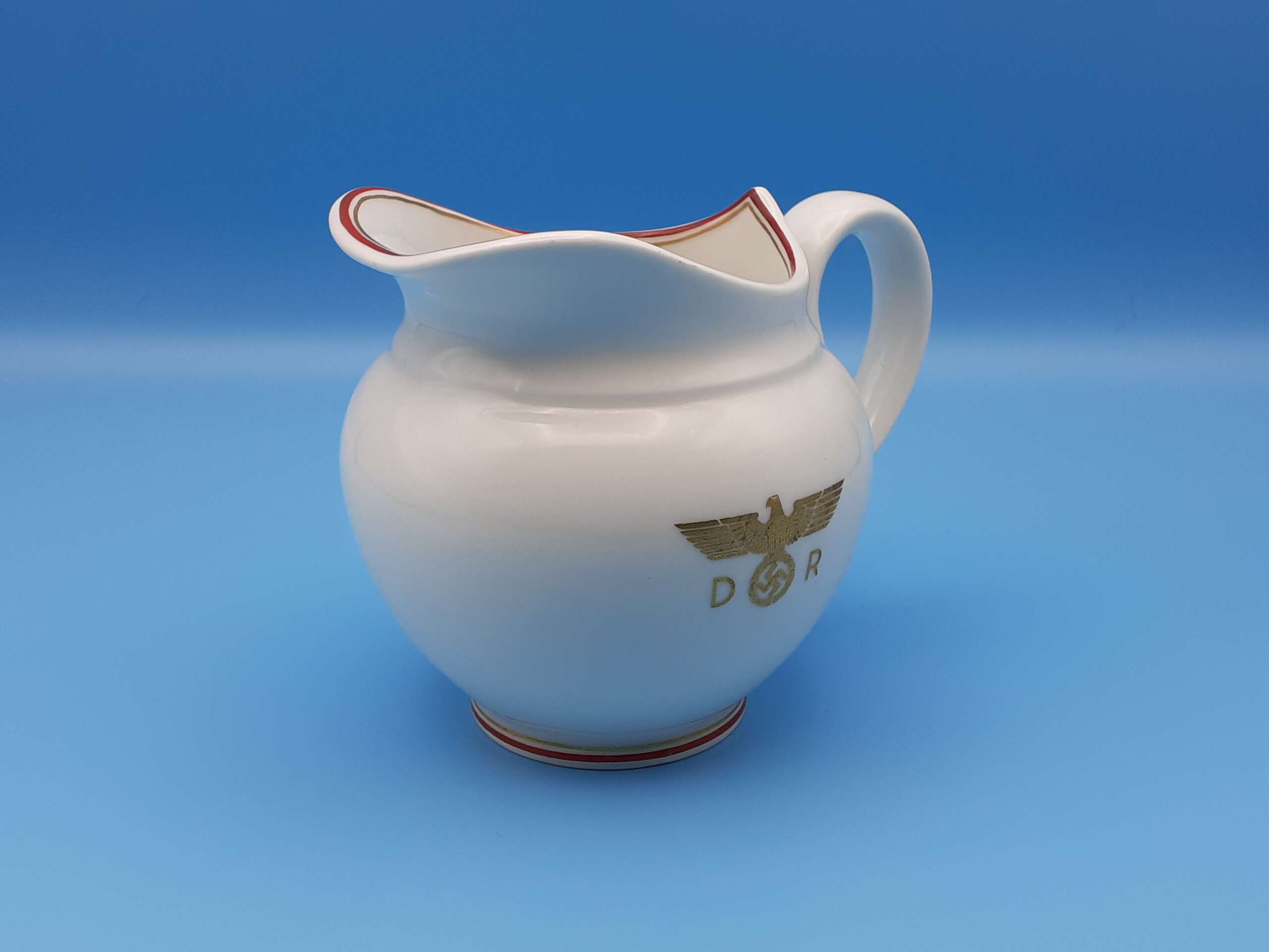 Nymphenburg Porcelain Milk Jug from Hermann Göring’s Guest Wagon 10 ‘234’ - Image 3