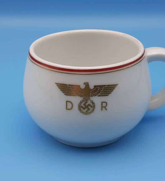 Nymphenburg Porcelain Teacup from Hermann Göring’s Guest Wagon 10 ‘234’