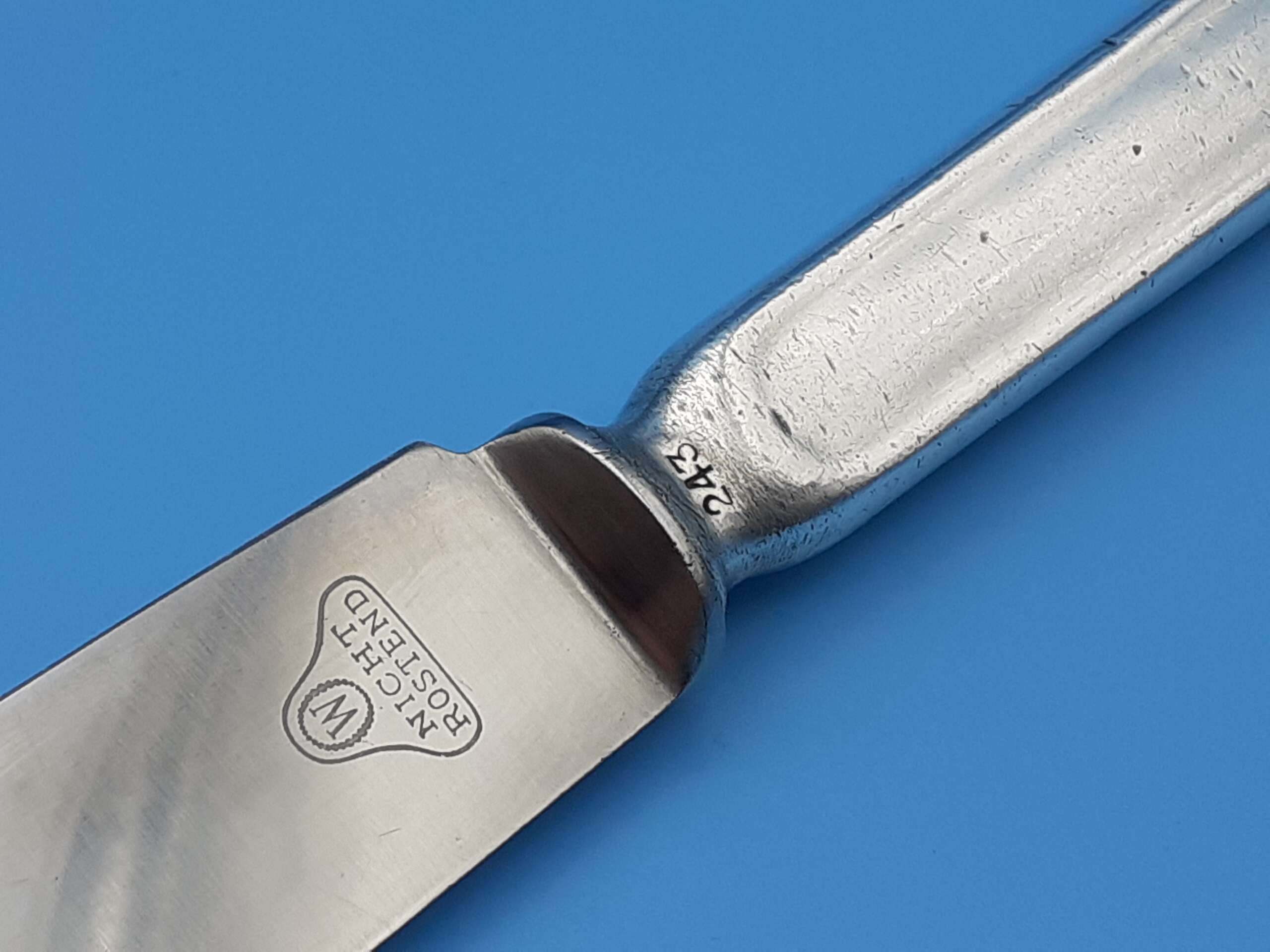 Bruckmann Silver Dinner Knife from Hermann Göring’s Dining Wagon 10 ‘243’ - Image 5