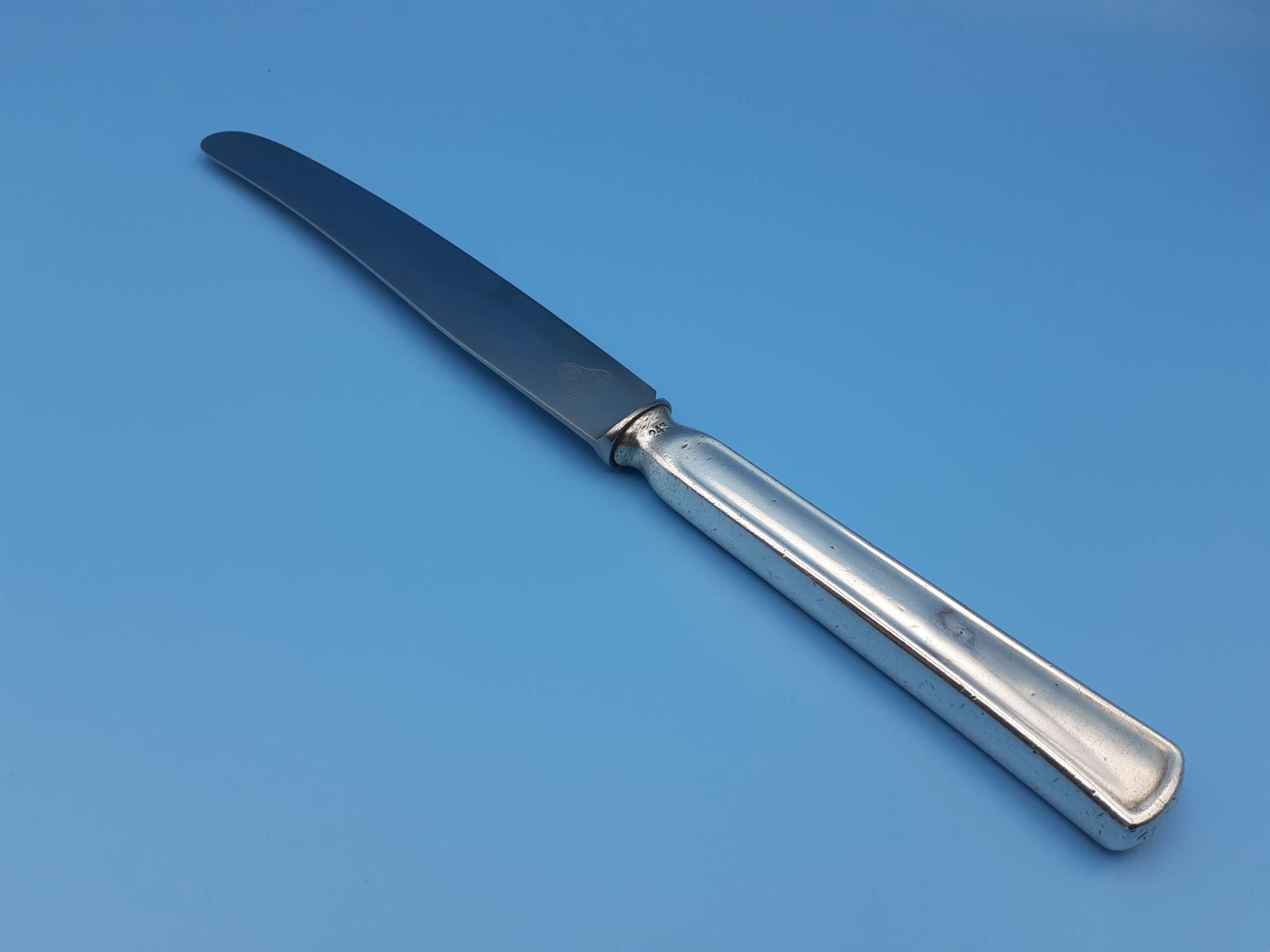 Bruckmann Silver Dinner Knife from Hermann Göring’s Dining Wagon 10 ‘243’ - Image 6