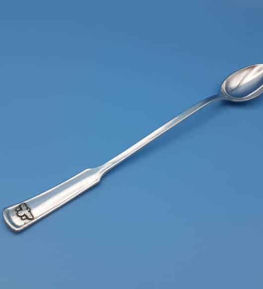 Bruckmann Silver Iced Beverage Spoon from Hermann Göring’s Guest Wagon 10 ‘233’