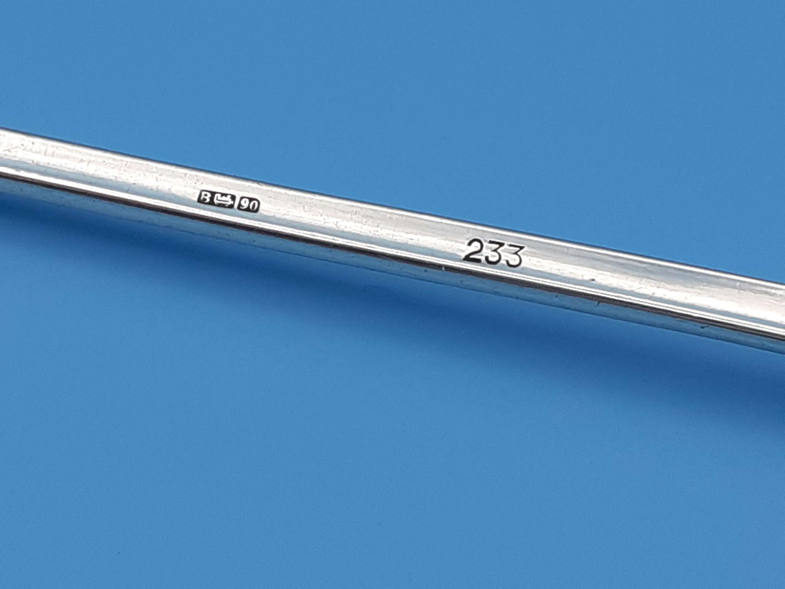 Bruckmann Silver Iced Beverage Spoon from Hermann Göring’s Guest Wagon 10 ‘233’ - Image 6