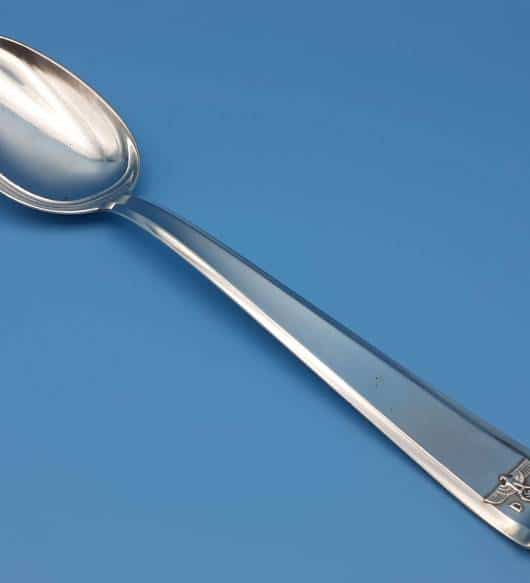 Bruckmann & Sohne Silver Tablespoon from Joseph Goebbel`s Personal Wagon 10 ‘207’