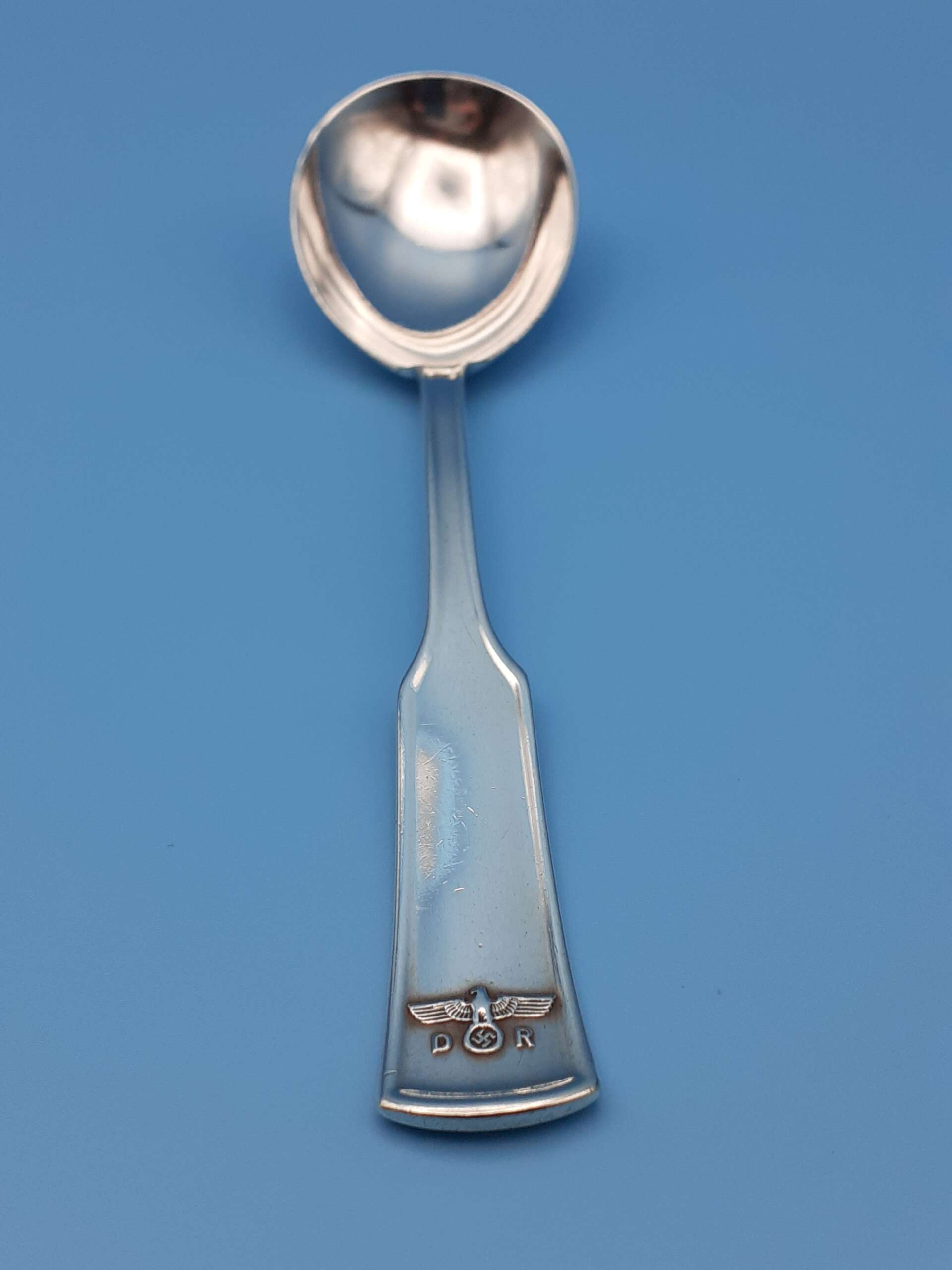 Bruckmann Silver Sugar spoon from Hermann Göring`s Dining Wagon 10 ‘243’ - Image 4