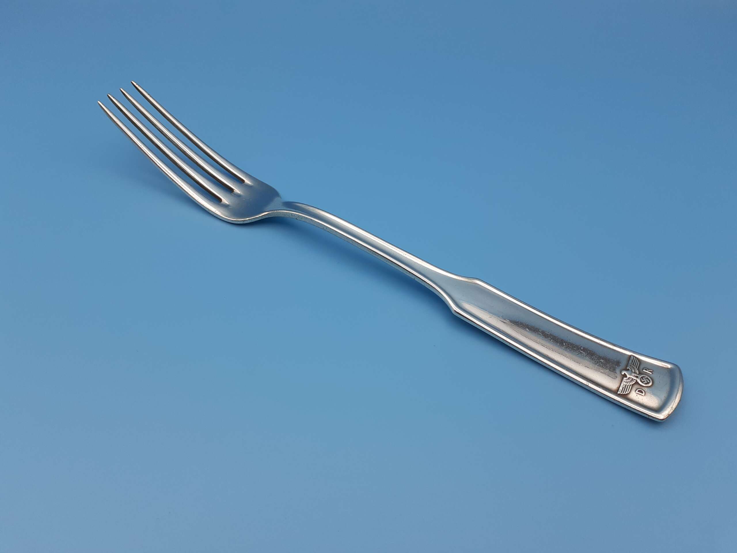 Bruckmann Silver Dinner Fork from Adolf Hitler`s Staff Dining Wagon 10 ‘244’