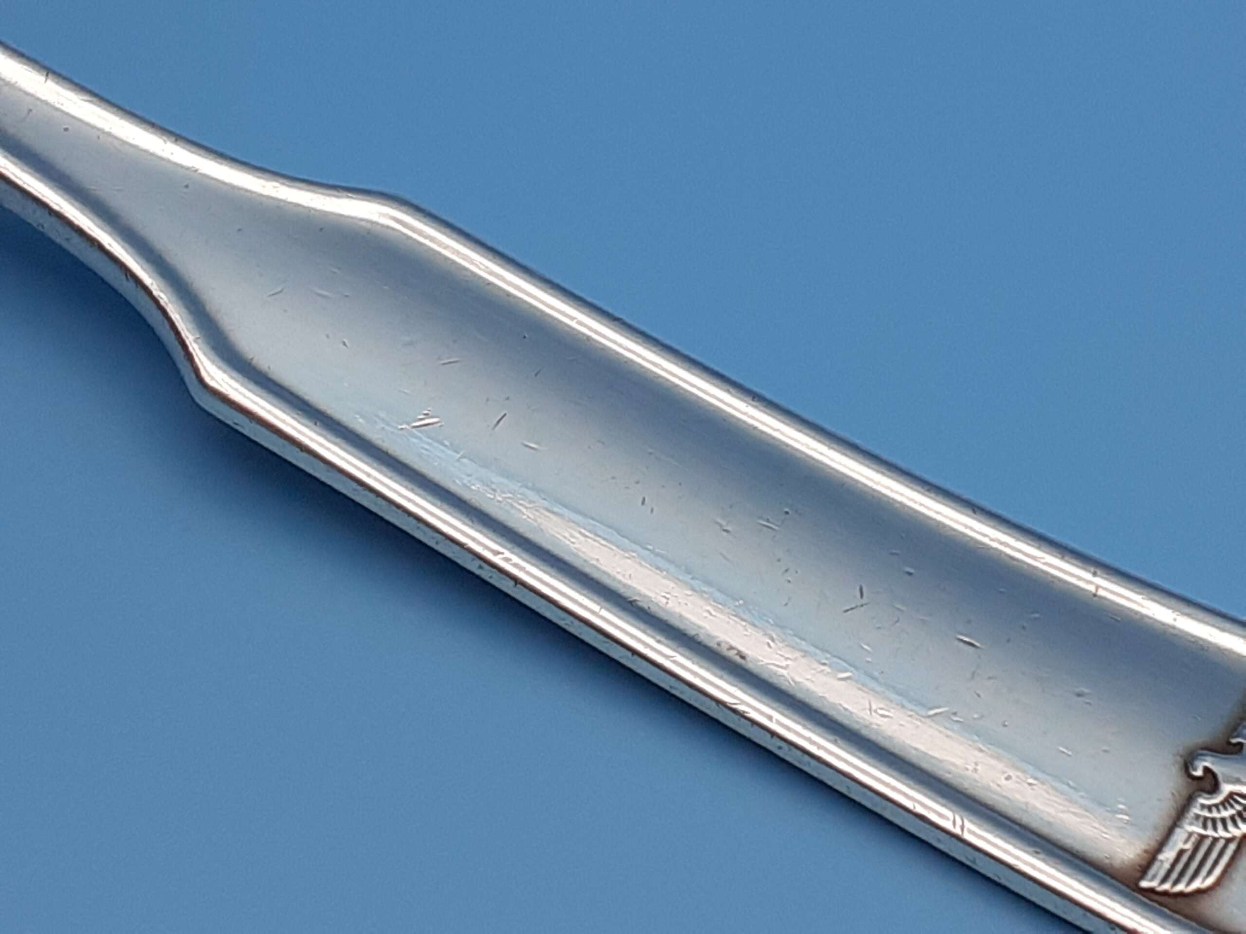 Bruckmann Silver Dinner Fork from Adolf Hitler`s Staff Dining Wagon 10 ‘244’ - Image 5