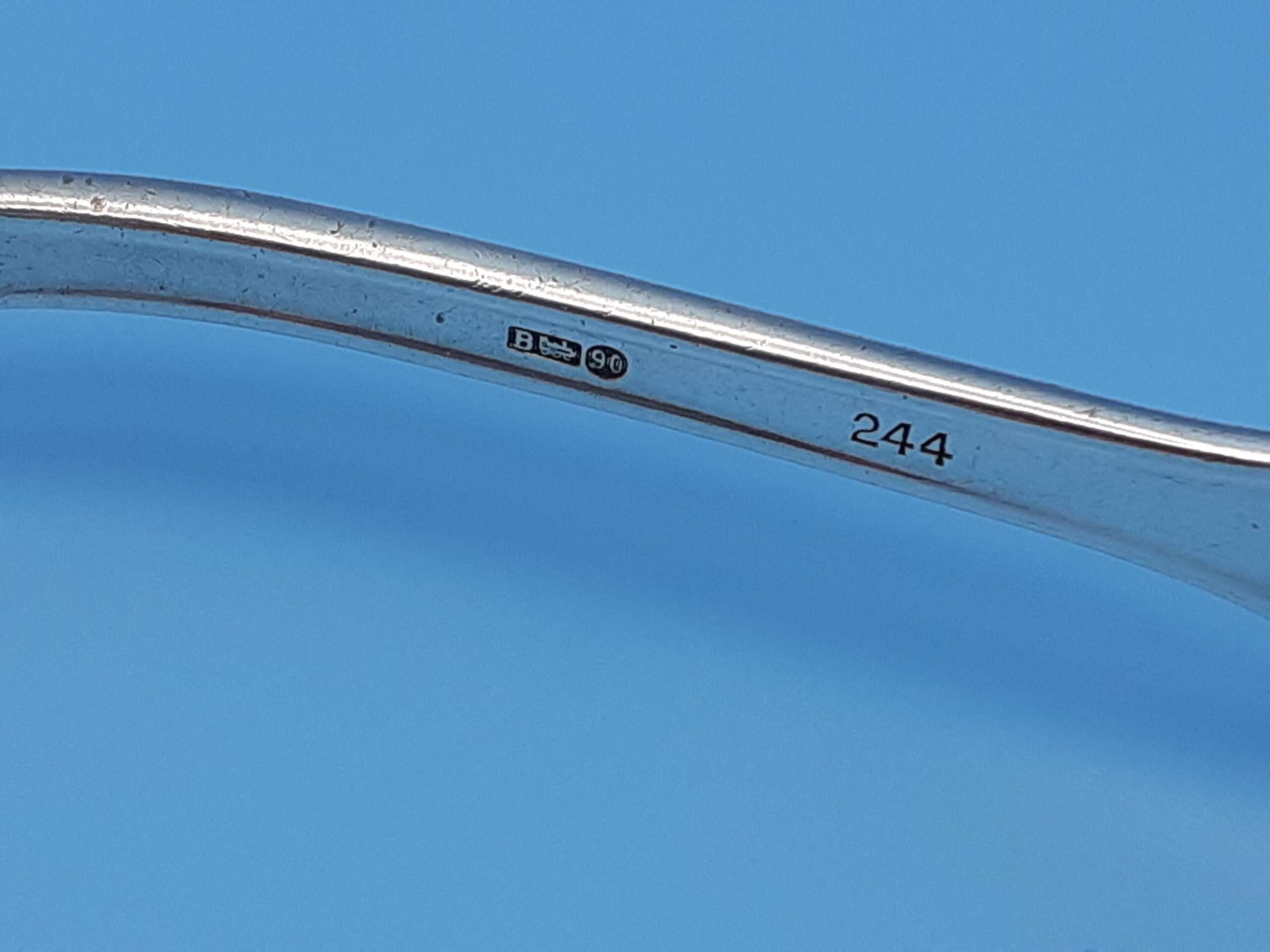 Bruckmann Silver Dinner Fork from Adolf Hitler`s Staff Dining Wagon 10 ‘244’ - Image 6