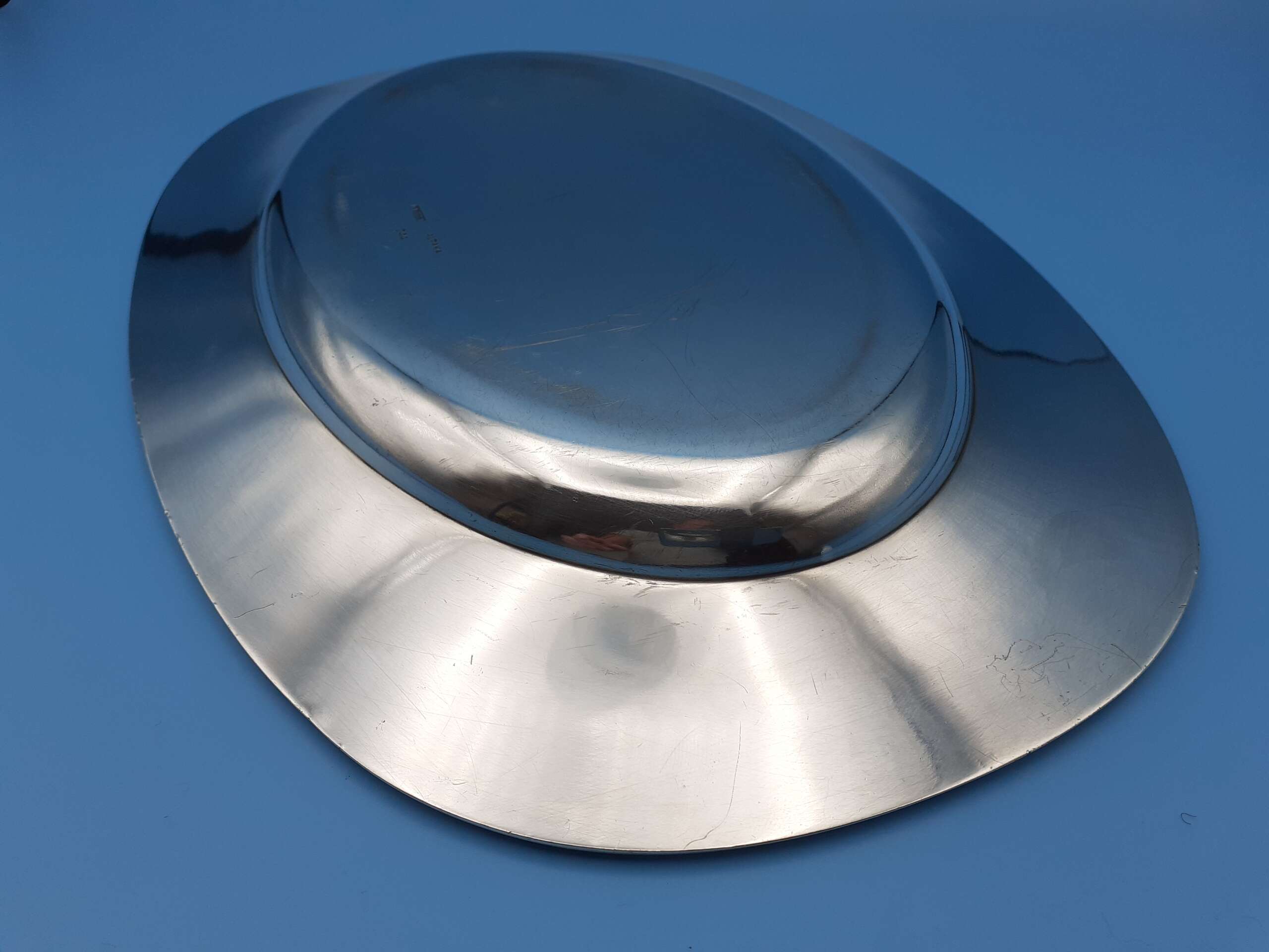 Small Silver 'Alpaka' Serving Platter from Adolf Hitler`s Staff Dining Wagon 10 ‘244’ - Image 10