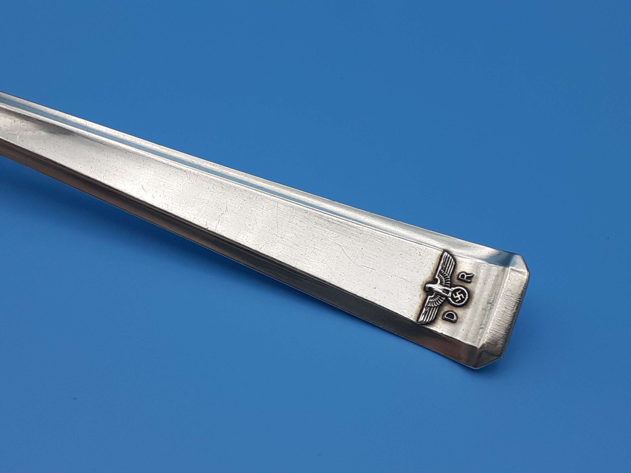 Bruckmann & Sohne Silver Dining Fork from Adolf Hitler`s Glass Observation Wagon 10 ‘282’ - Image 6