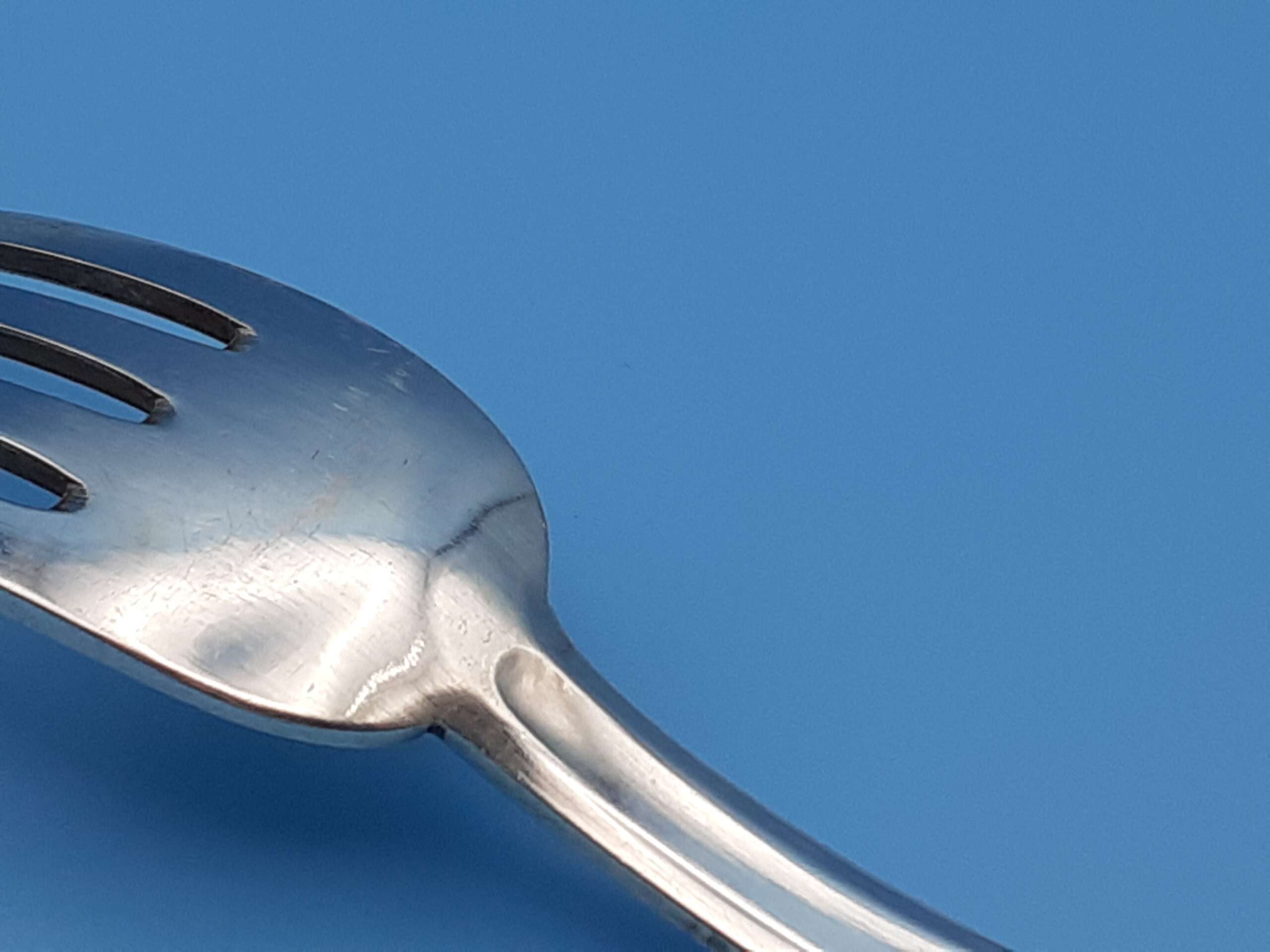 Bruckmann & Sohne Silver Dessert Fork from Adolf Hitler`s Glass Observation Wagon 10 ‘282’ - Image 5