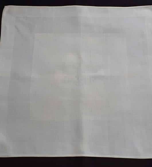 Deutsche Reichsbahn Informal Linen Napkin from Hermann Göring`s First Dining Wagon 10 ‘241’