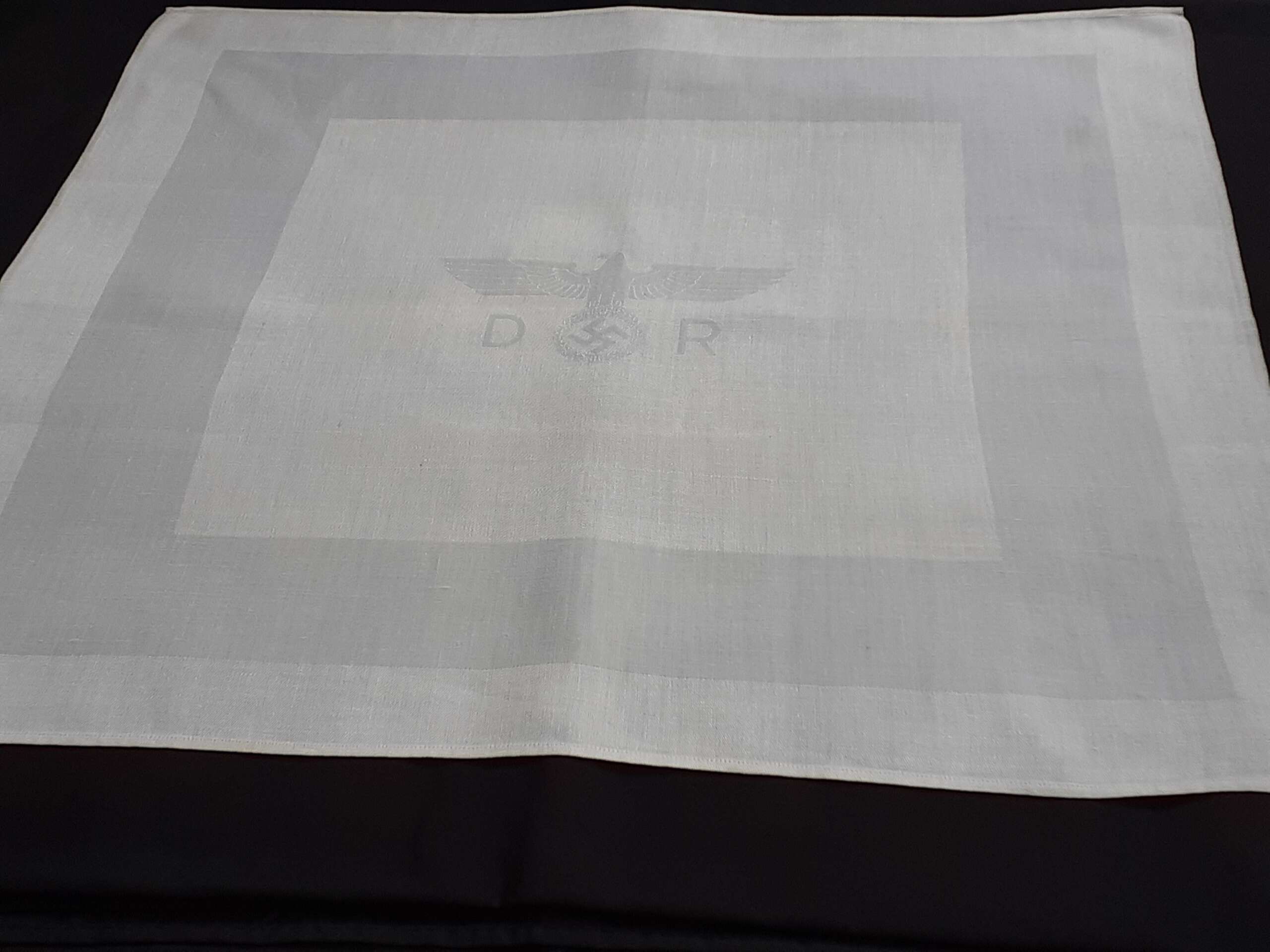 Deutsche Reichsbahn Informal Linen Napkin from Hermann Göring`s First Dining Wagon 10 ‘241’ - Image 9