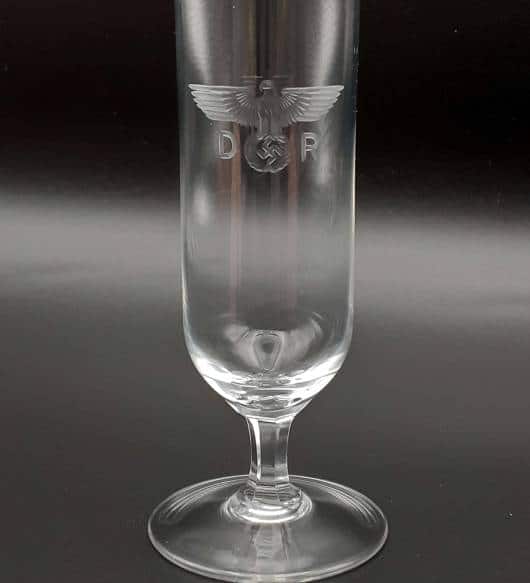 Deutsche Reichsbahn Short Stem Champagne shot Glass Flute