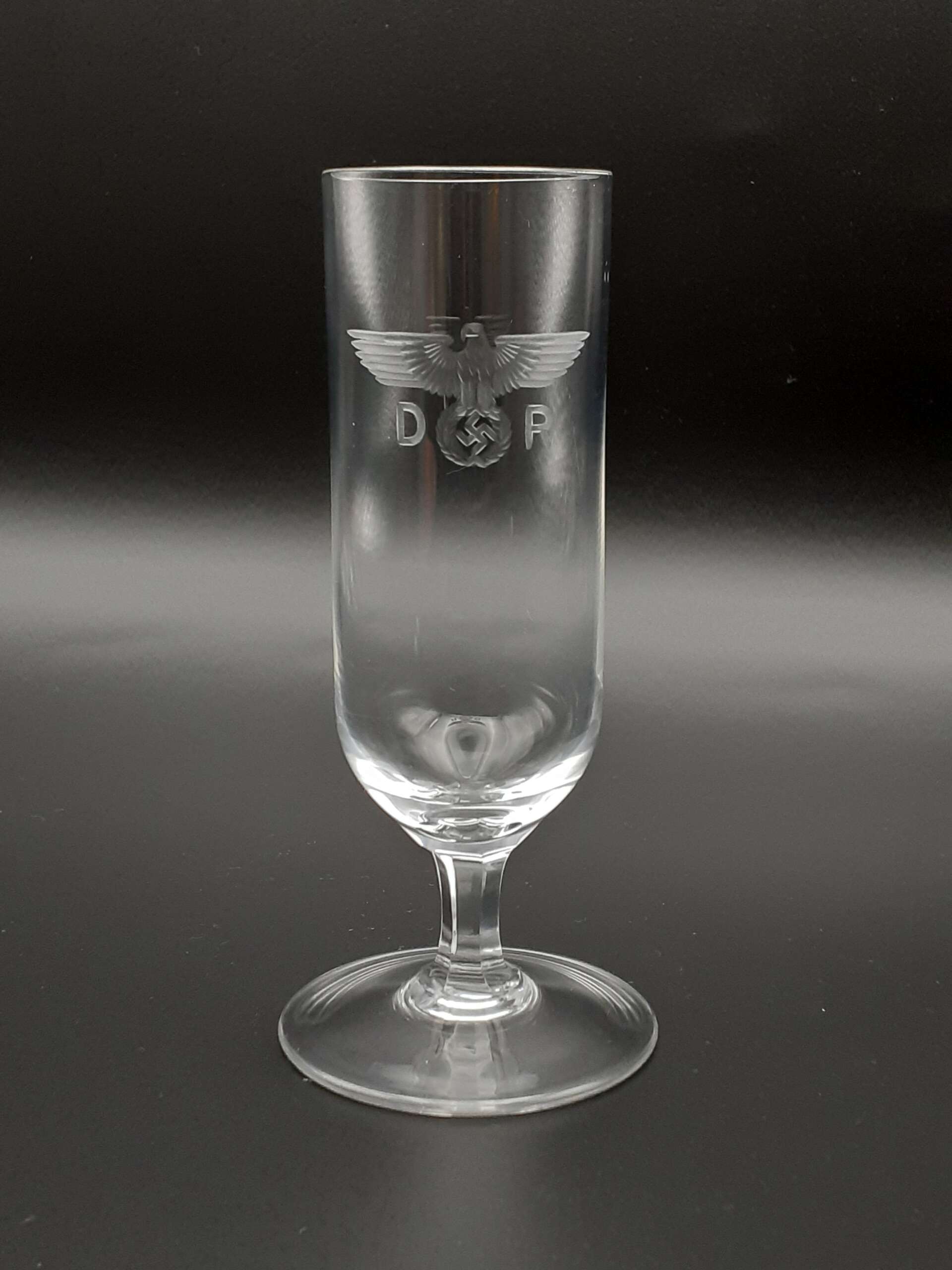 Deutsche Reichsbahn Short Stem Champagne shot Glass Flute - Image 2