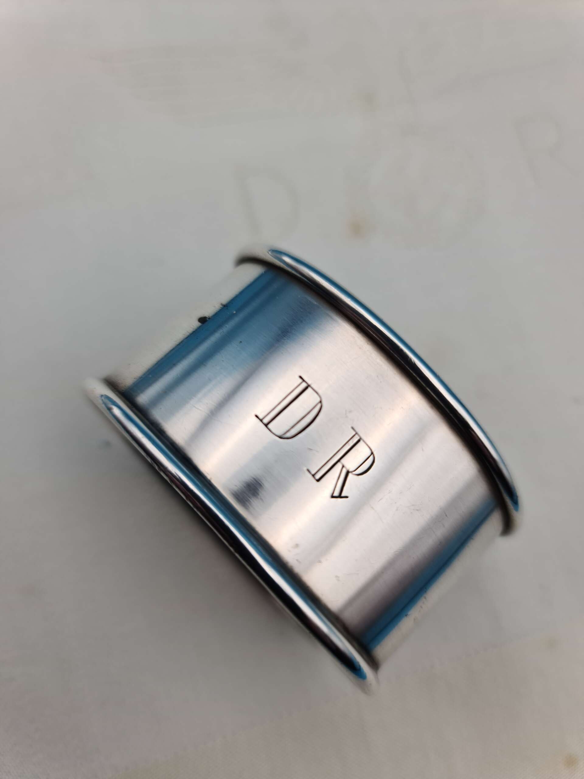 Deutsche Reichsbahn Formal Napkin & Silver Napkin Ring Set from Hermann Göring`s Dining Wagon 10 ‘243’ - Image 10