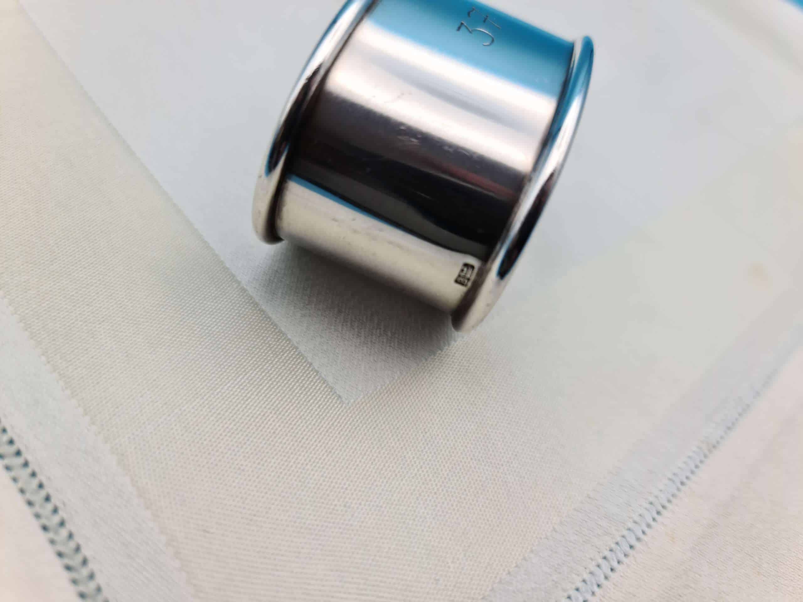 Deutsche Reichsbahn Formal Napkin & Silver Napkin Ring Set from Hermann Göring`s Dining Wagon 10 ‘243’ - Image 12