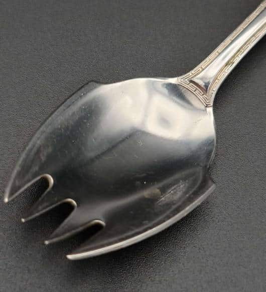 Adolf Hitler Silver Formal Oyster Fork from The Berghof