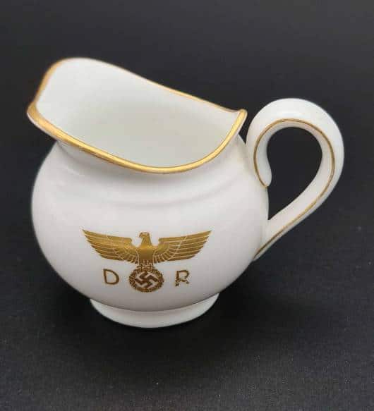 Nymphenburg Porcelain Creamer / Small Milk Jug from Joseph Goebbel`s Personal Wagon 10 ‘207’