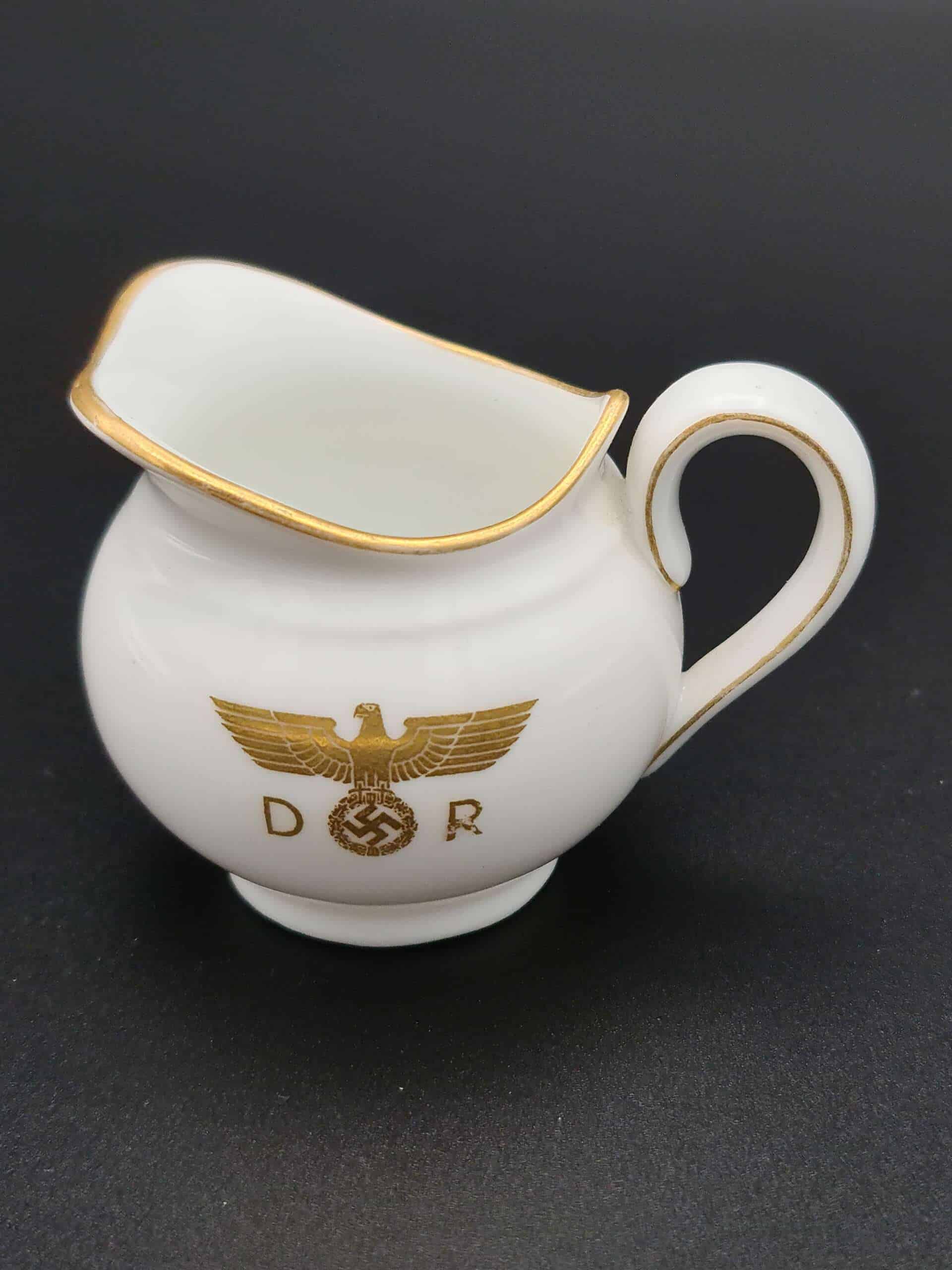 Nymphenburg Porcelain Creamer / Small Milk Jug from Joseph Goebbel`s Personal Wagon 10 ‘207’