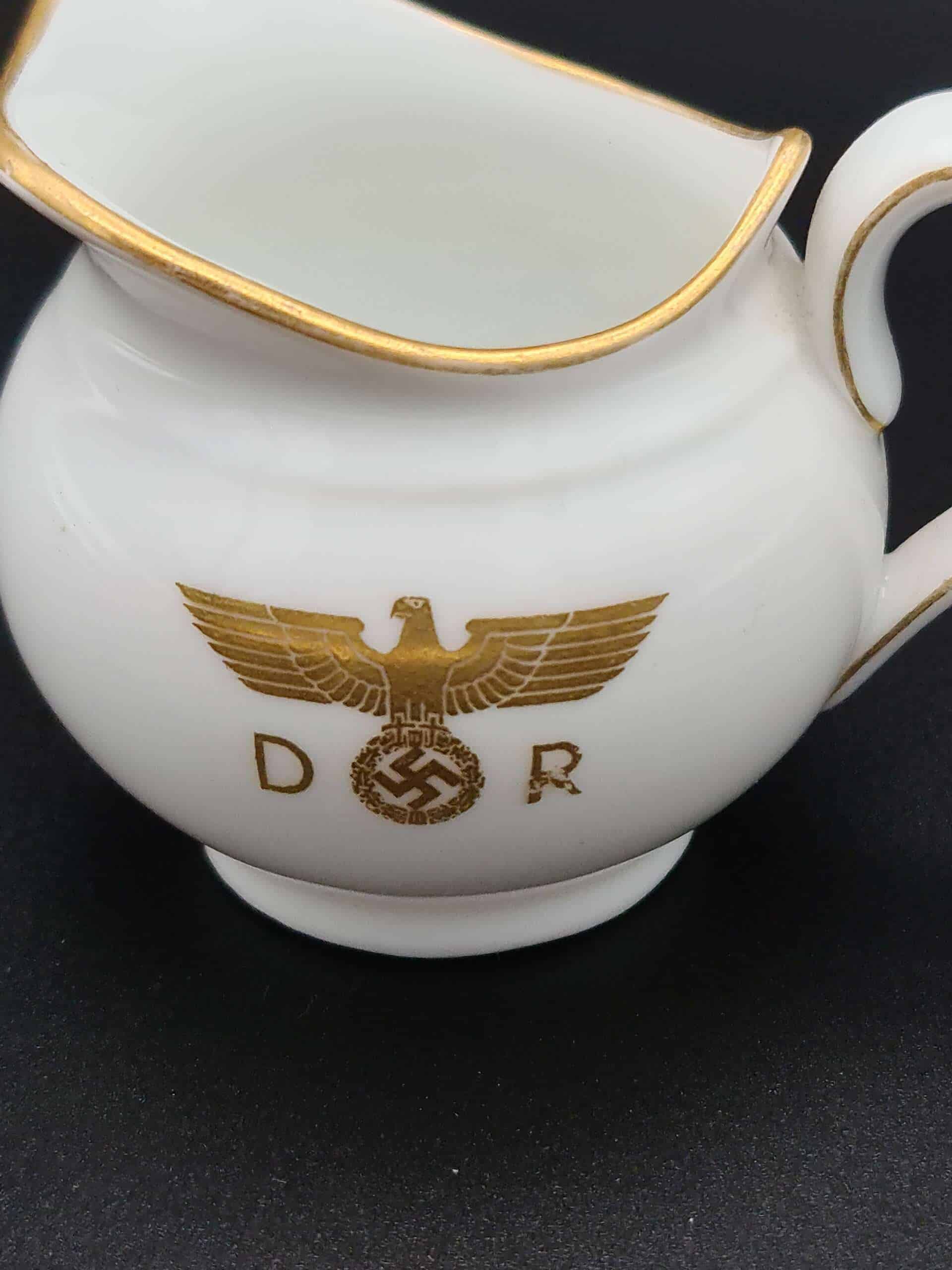 Nymphenburg Porcelain Creamer / Small Milk Jug from Joseph Goebbel`s Personal Wagon 10 ‘207’ - Image 7