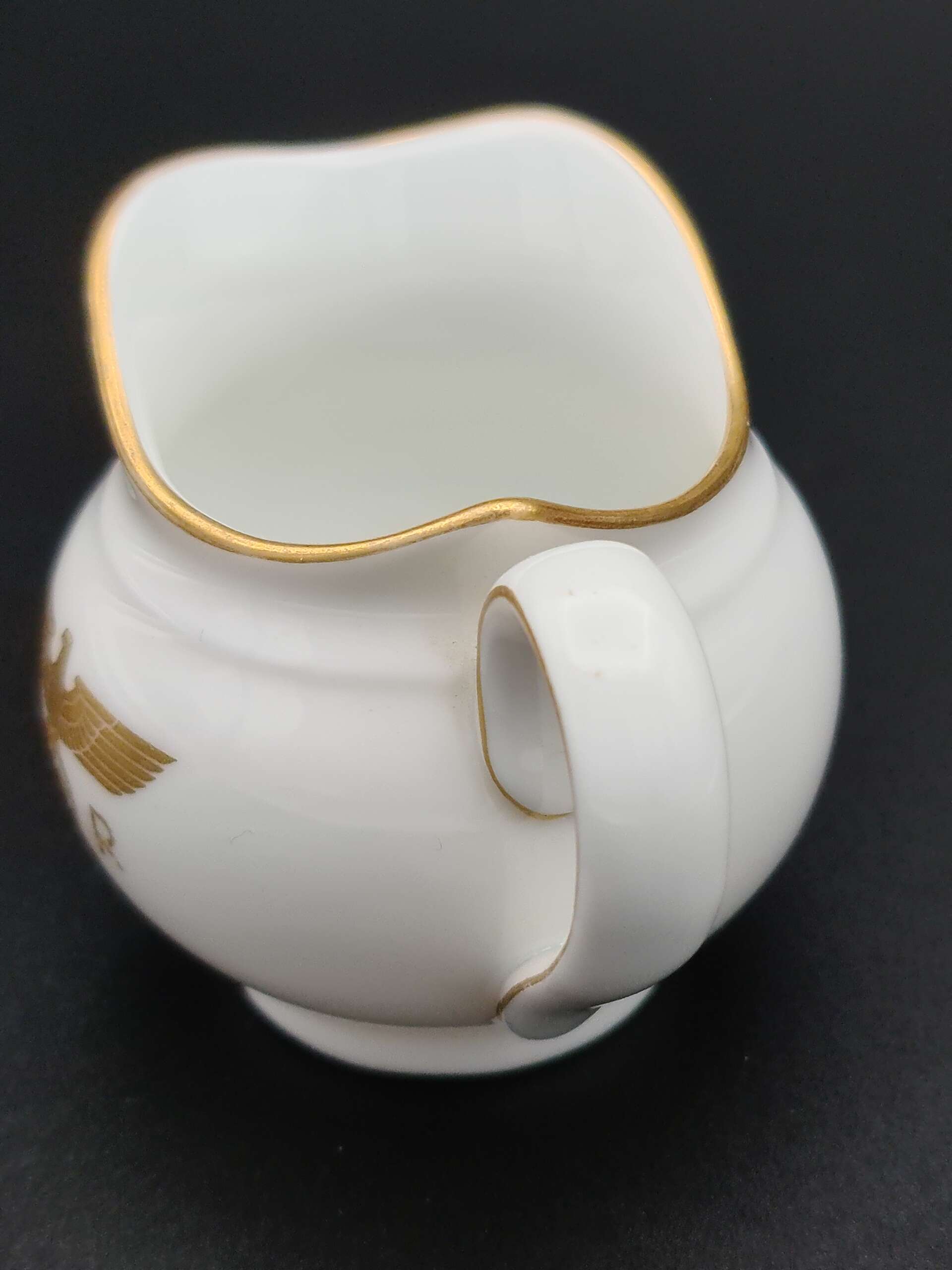 Nymphenburg Porcelain Creamer / Small Milk Jug from Joseph Goebbel`s Personal Wagon 10 ‘207’ - Image 6