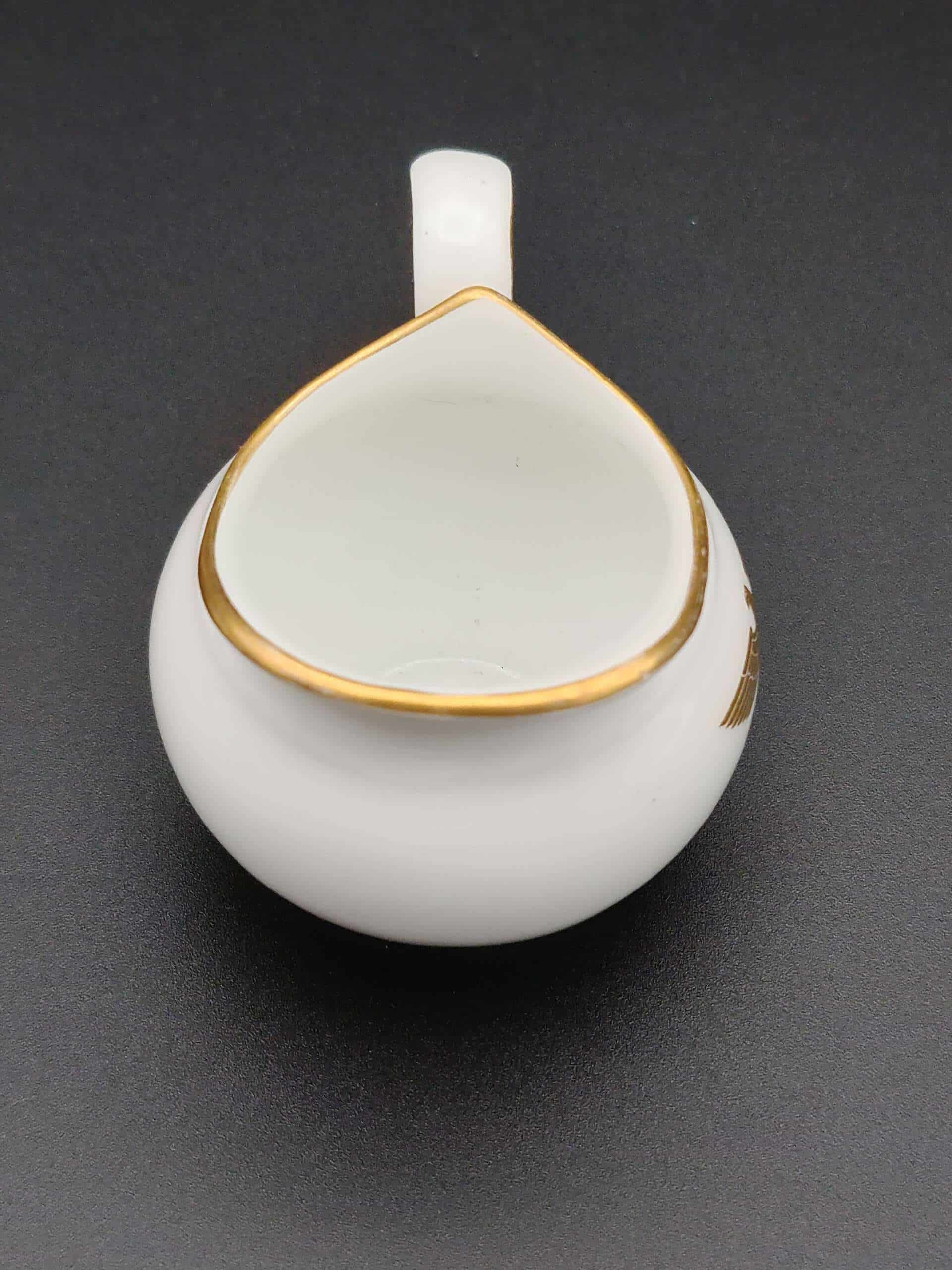 Nymphenburg Porcelain Creamer / Small Milk Jug from Joseph Goebbel`s Personal Wagon 10 ‘207’ - Image 5
