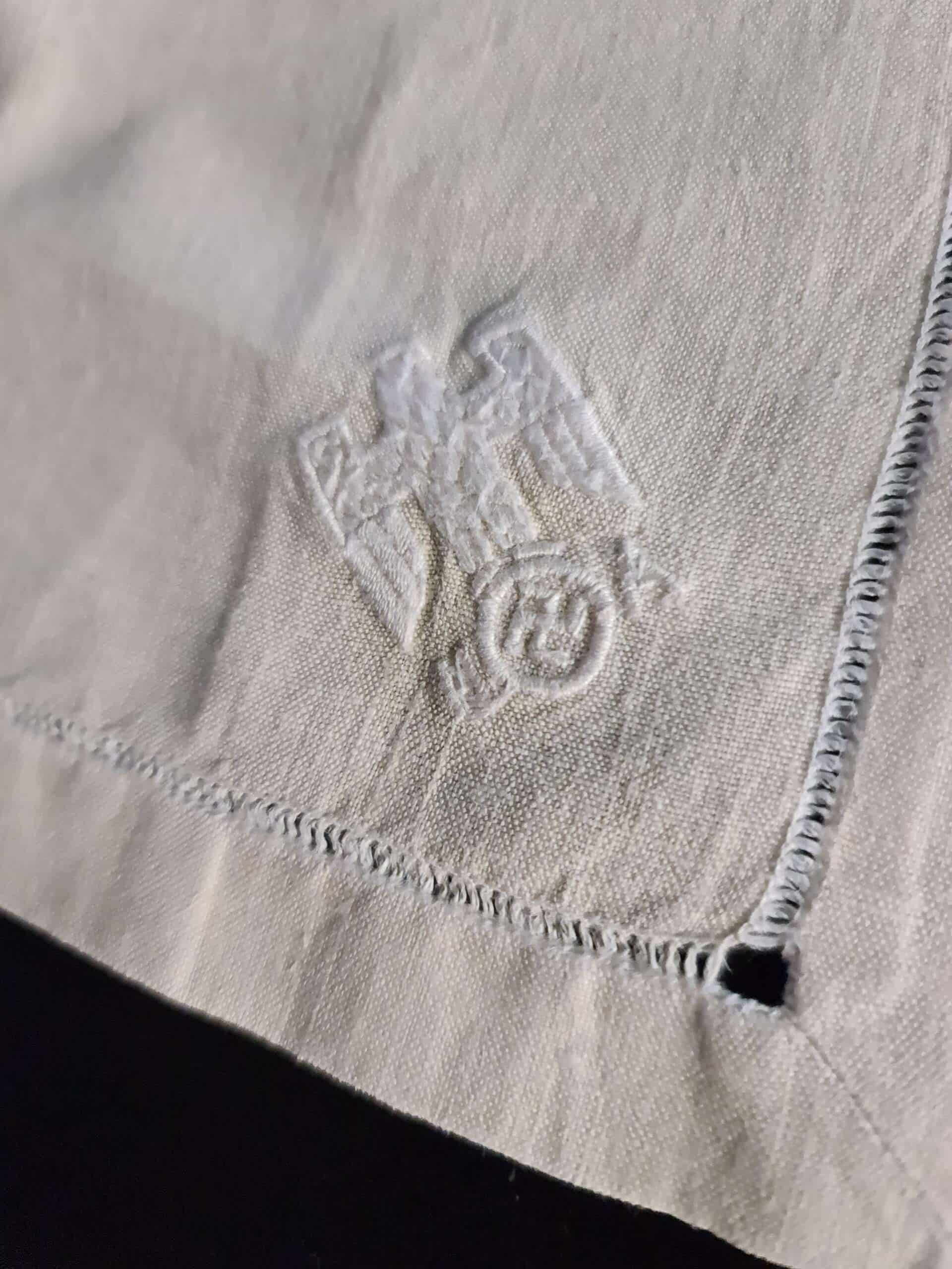 Adolf Hitler Informal Napkin from The Berghof (#4) - Image 3