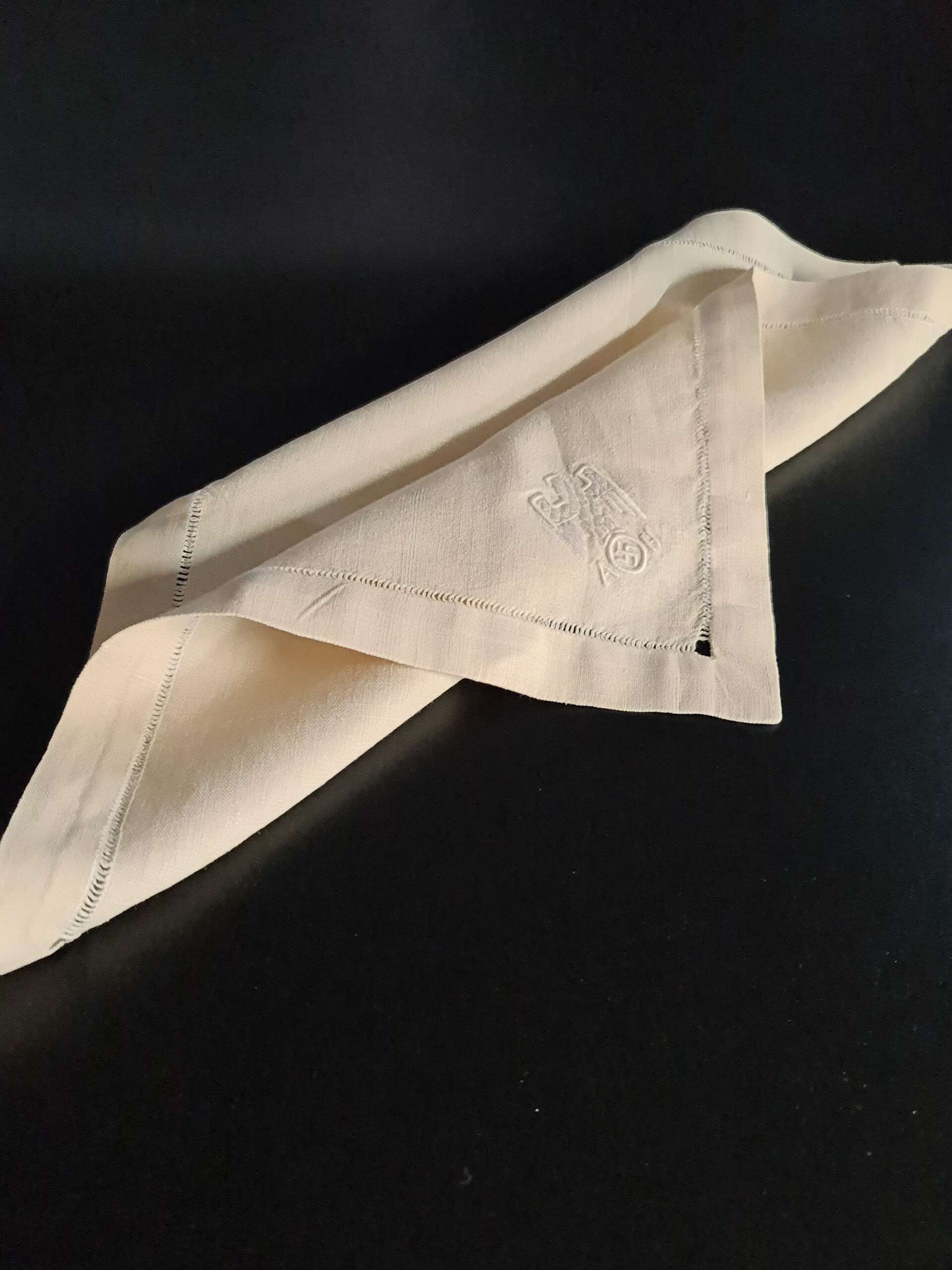 Adolf Hitler Informal Napkin from The Berghof (#4) - Image 2