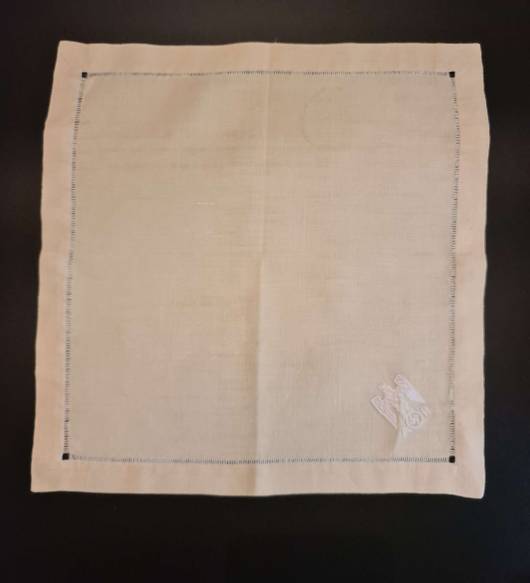 Adolf Hitler Informal Napkin from The Berghof (#3)