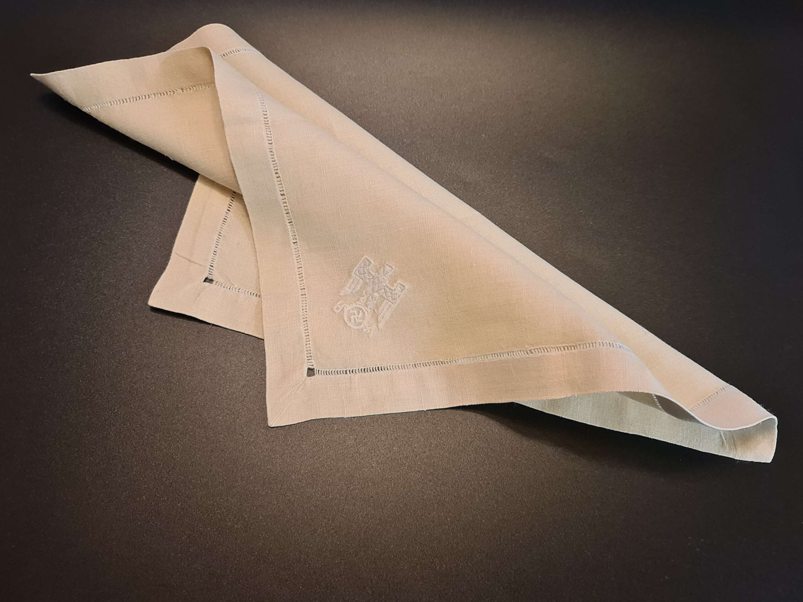 Adolf Hitler Informal Napkin from The Berghof (#1) - Image 2