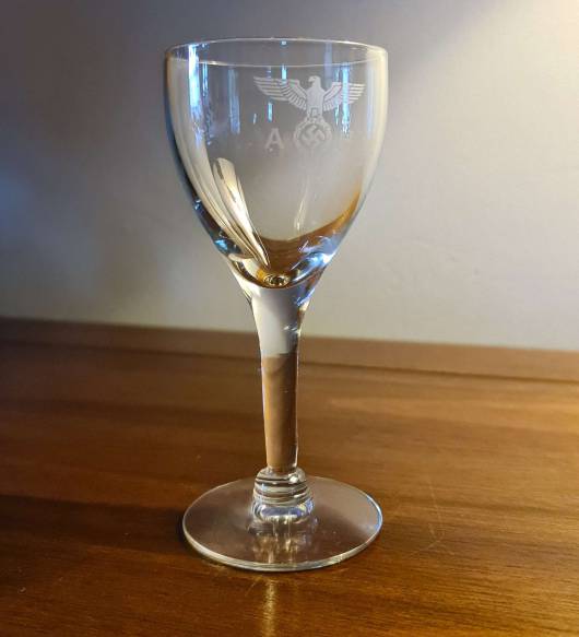 Adolf Hitler Long-Stem Schnapps Shot Glass