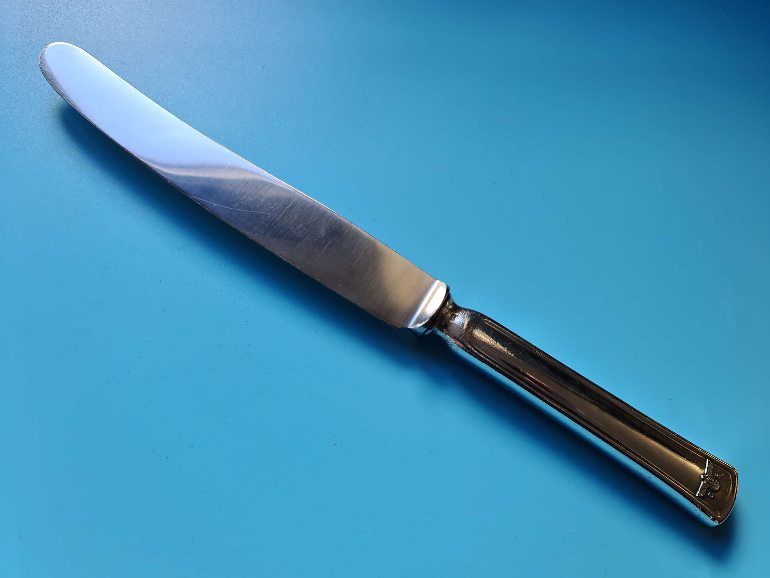 Bruckmann Silver Dinner Knife from Hermann Göring’s Dining Wagon 10 ‘243’ #2 - Image 2