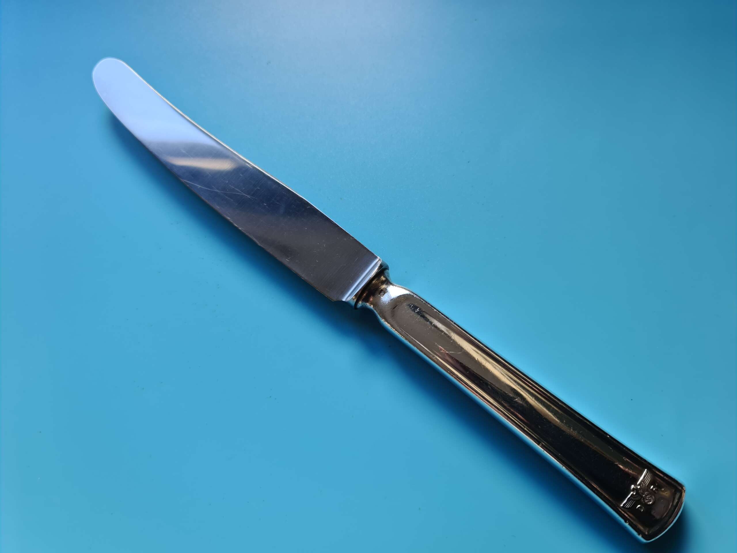 Bruckmann Silver Dinner Knife from Hermann Göring’s Dining Wagon 10 ‘243’ #2 - Image 4