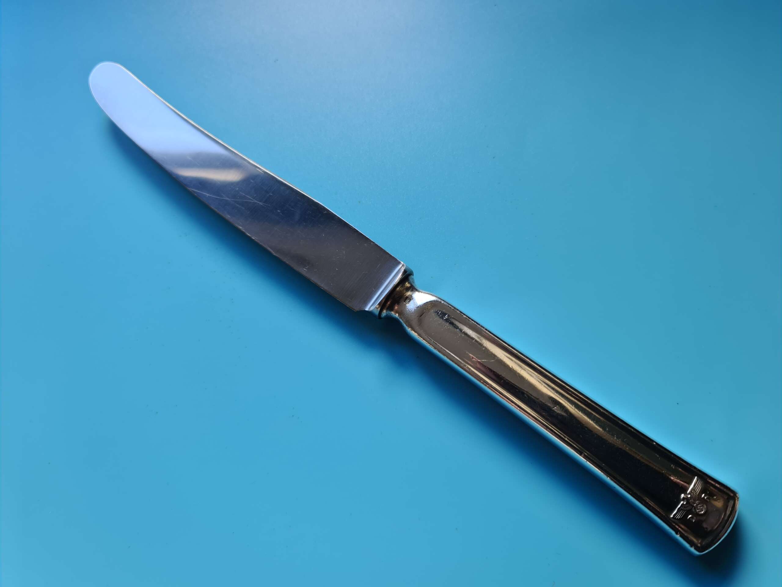 Bruckmann Silver Dinner Knife from Hermann Göring’s Dining Wagon 10 ‘243’ #2 - Image 6