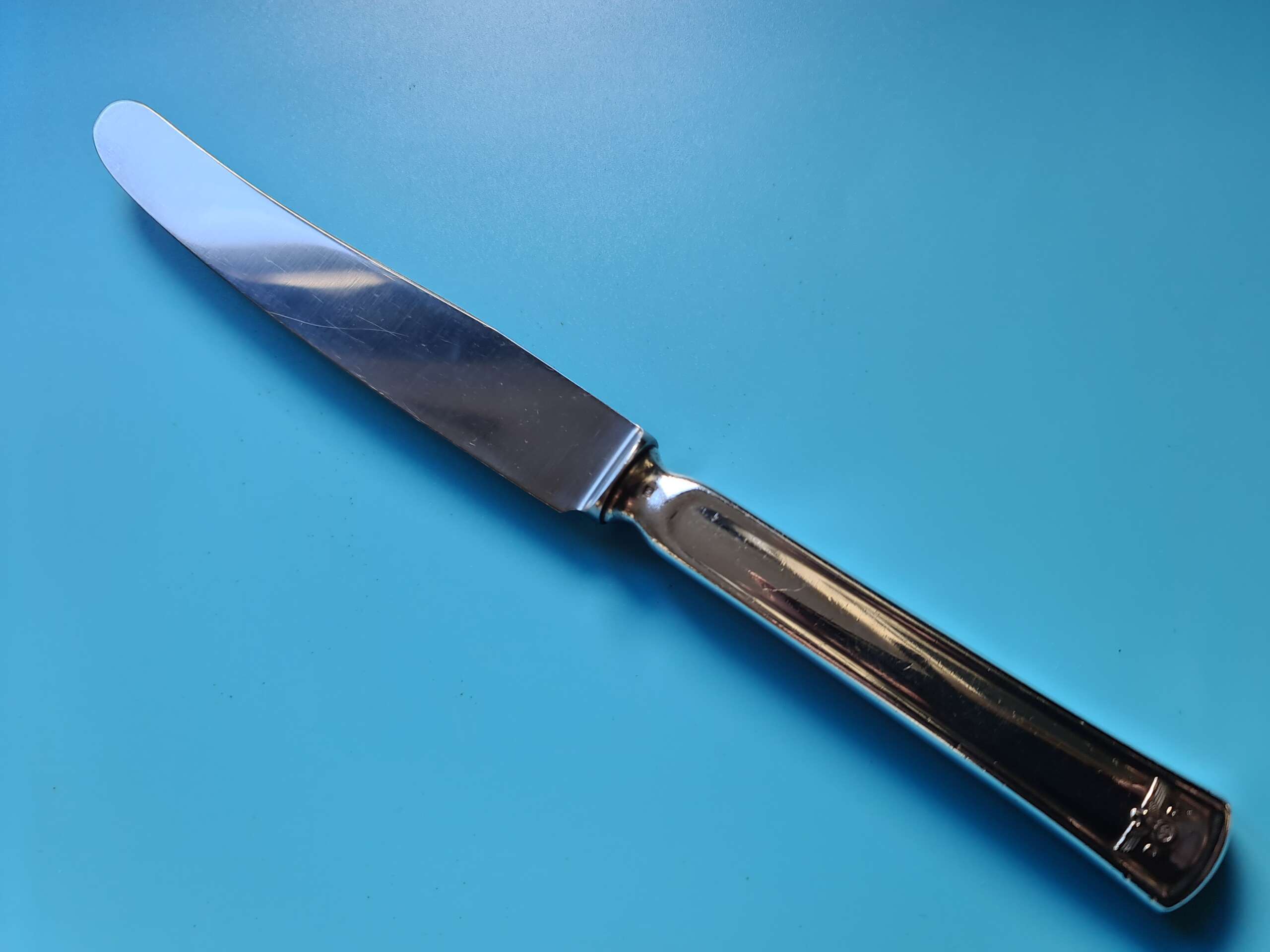 Bruckmann Silver Dinner Knife from Hermann Göring’s Dining Wagon 10 ‘243’ #2 - Image 8