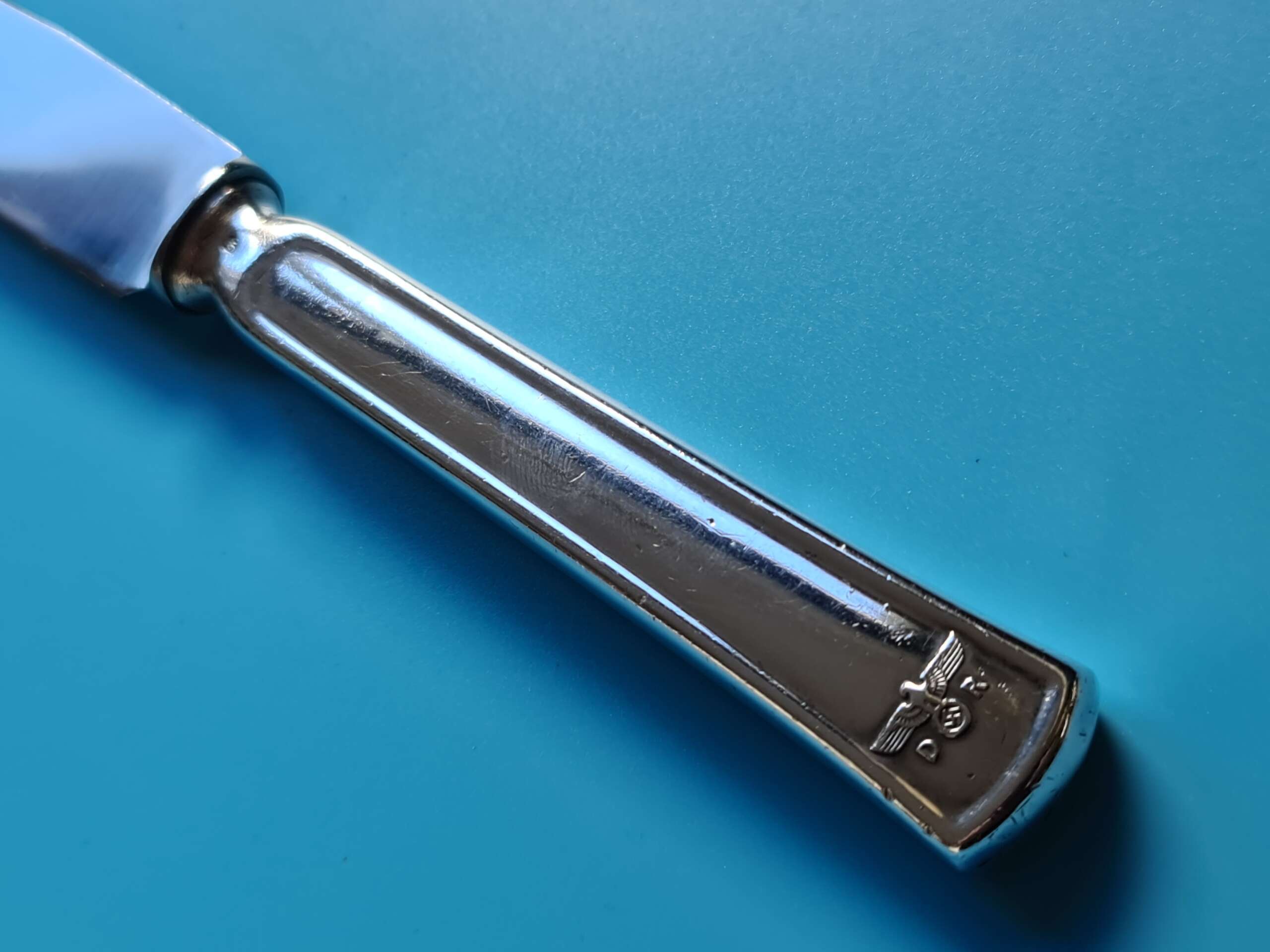 Bruckmann Silver Dinner Knife from Hermann Göring’s Dining Wagon 10 ‘243’ #2 - Image 9