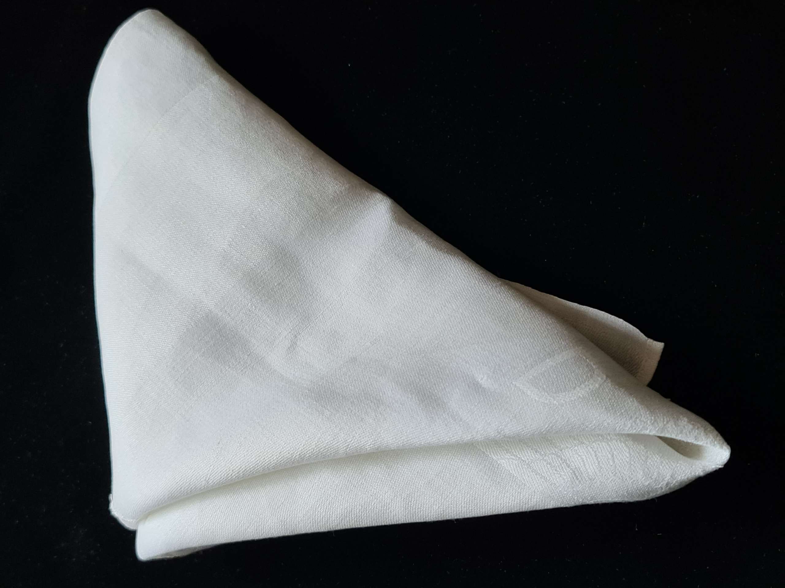 Deutsche Reichsbahn Informal Linen Napkin from Hermann Göring`s First Dining Wagon 10 ‘241’, Some damage! Special offer! - Image 2
