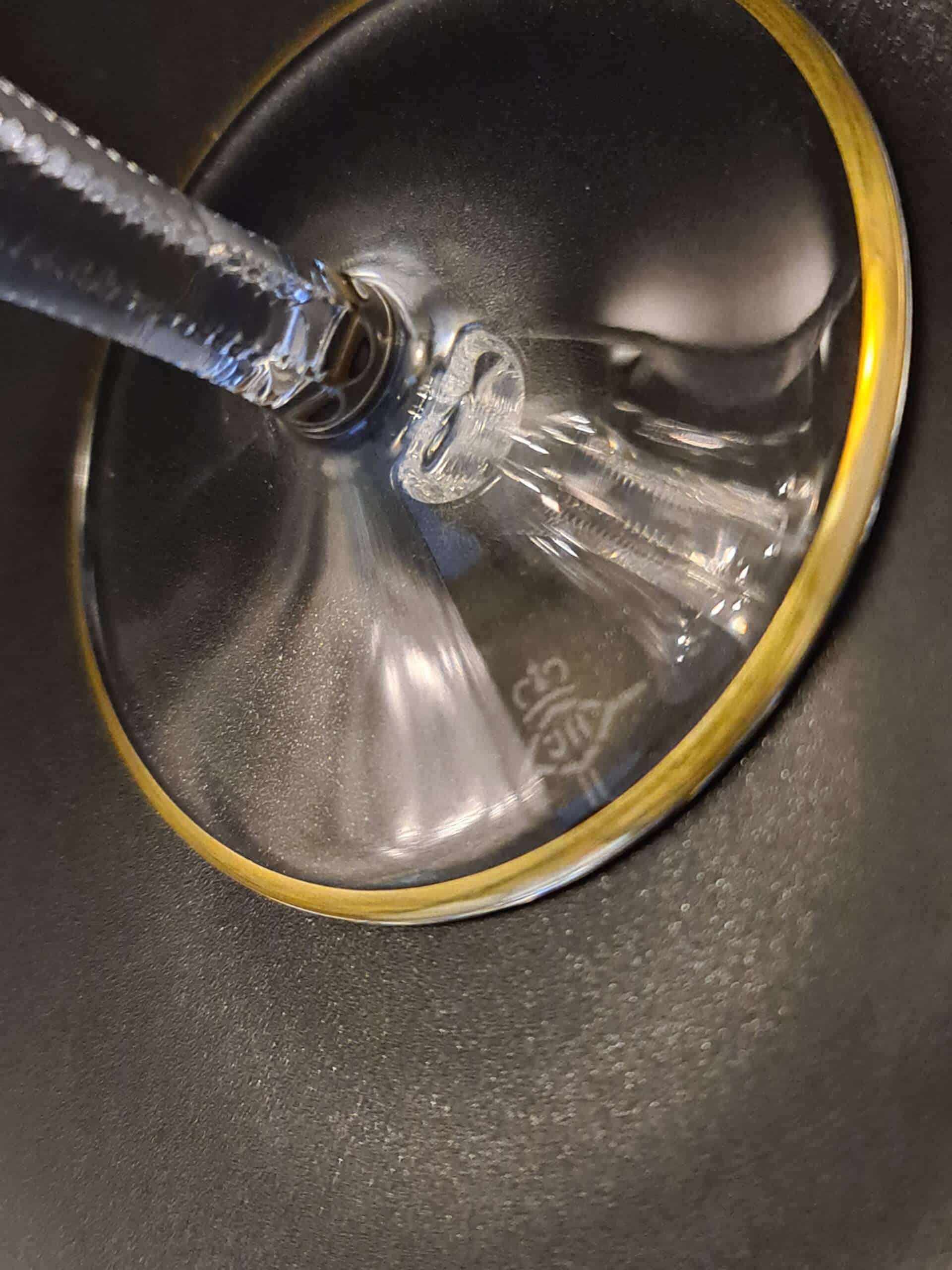 Lead Crystal White Wine Glass from Adolf Hitler's Personal Table Service at The Berghof - Image 20