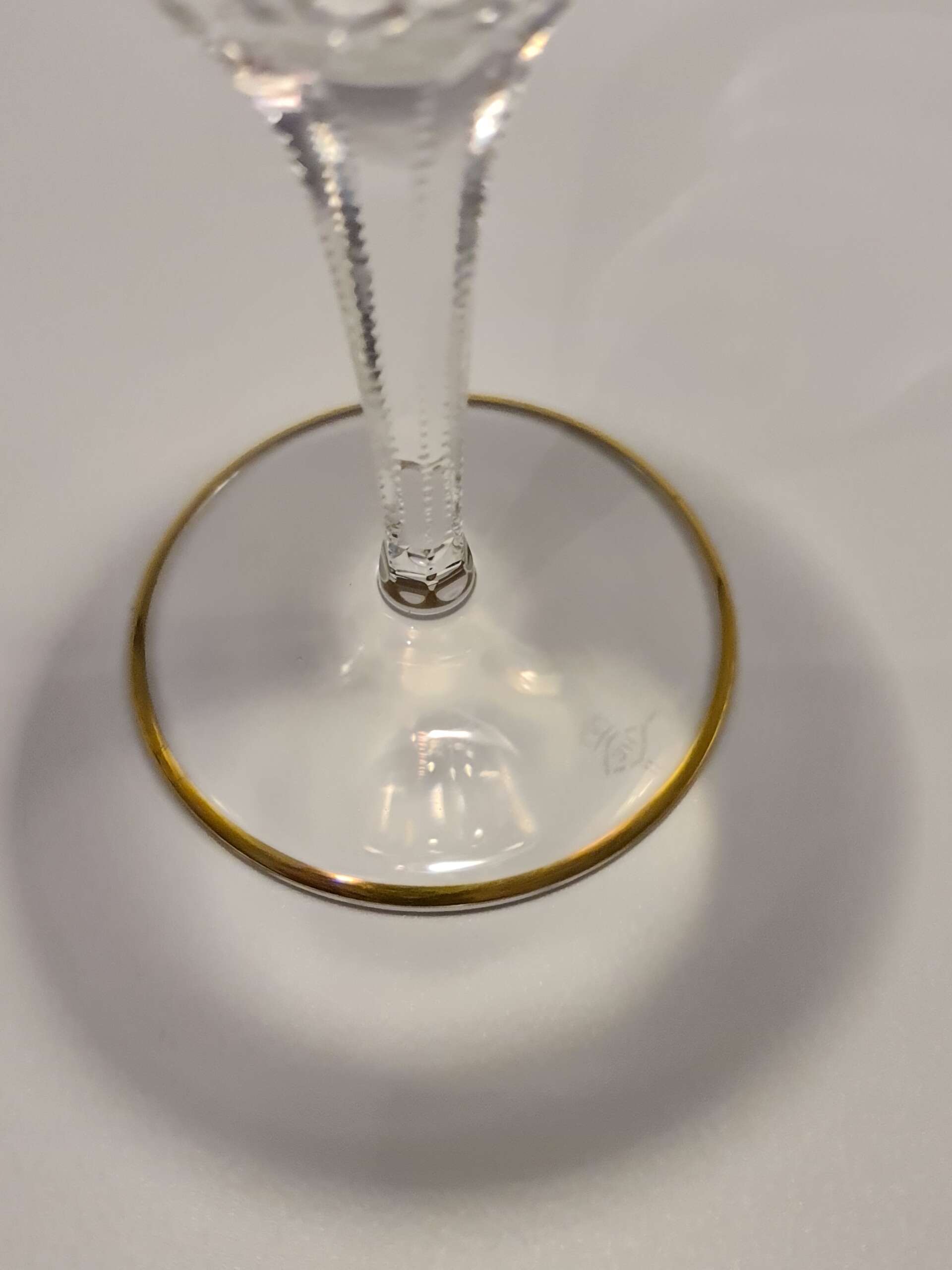 Lead Crystal White Wine Glass from Adolf Hitler's Personal Table Service at The Berghof - Image 15