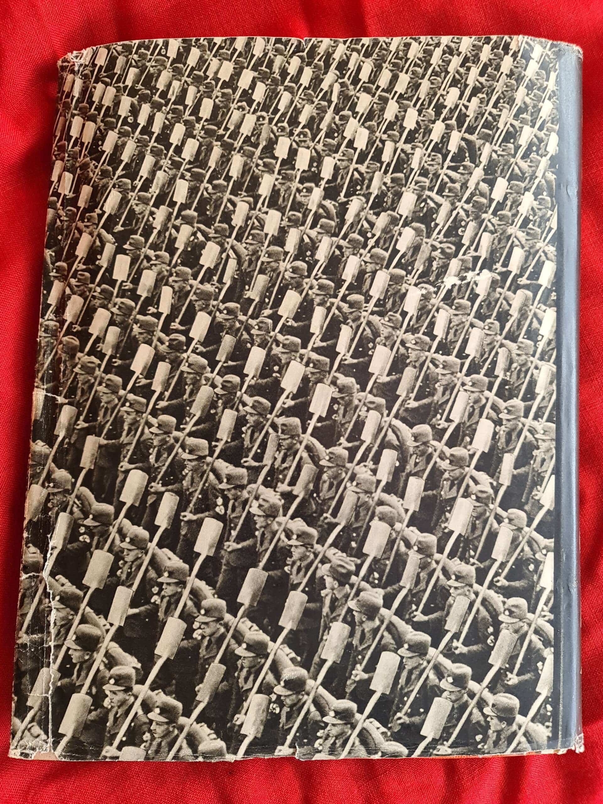 Adolf Hitler Cigarette Card Photo Book with Rare Original Dust Jacket. - Image 22