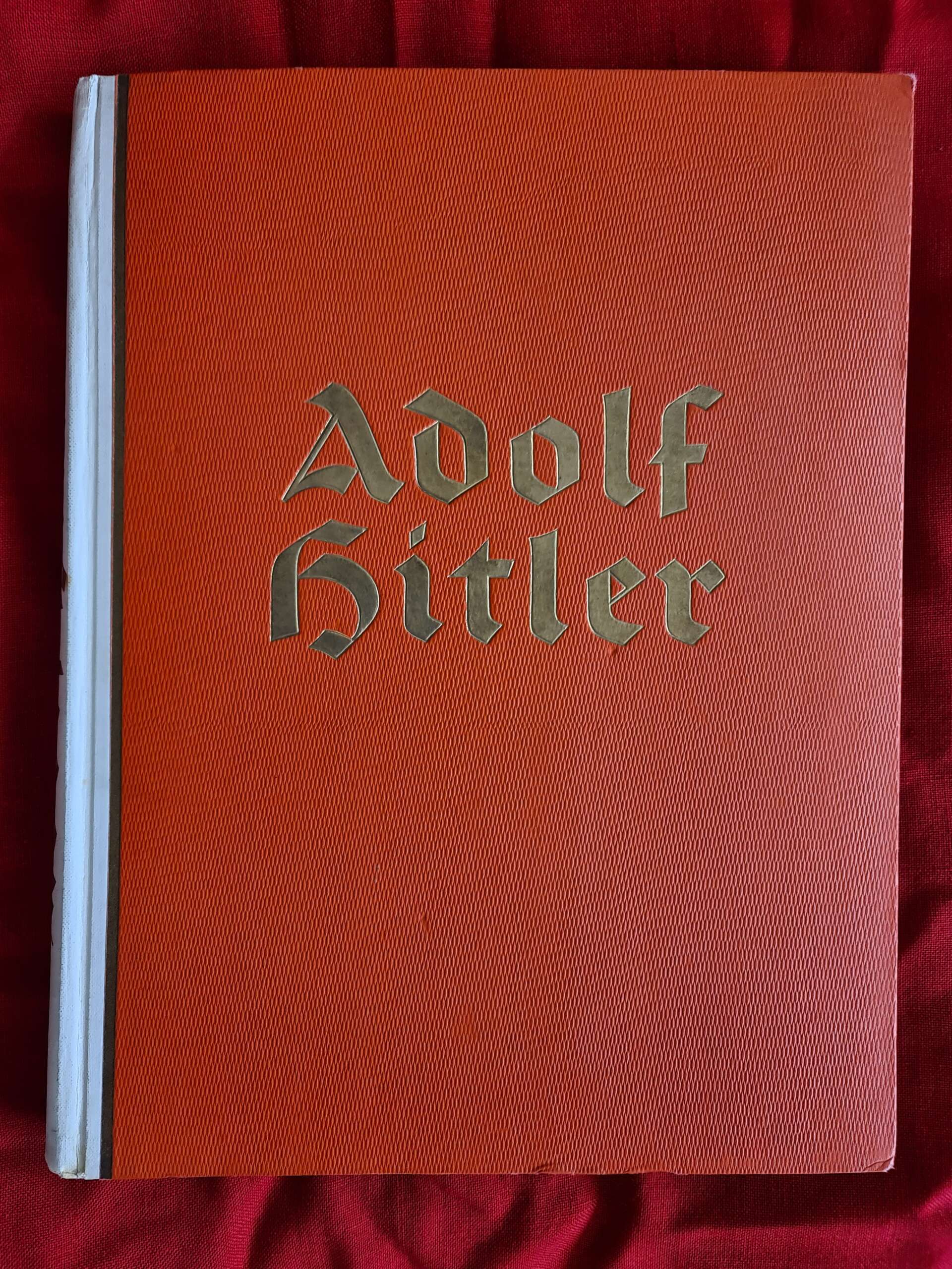 Adolf Hitler Cigarette Card Photo Book with Rare Original Dust Jacket. - Image 13