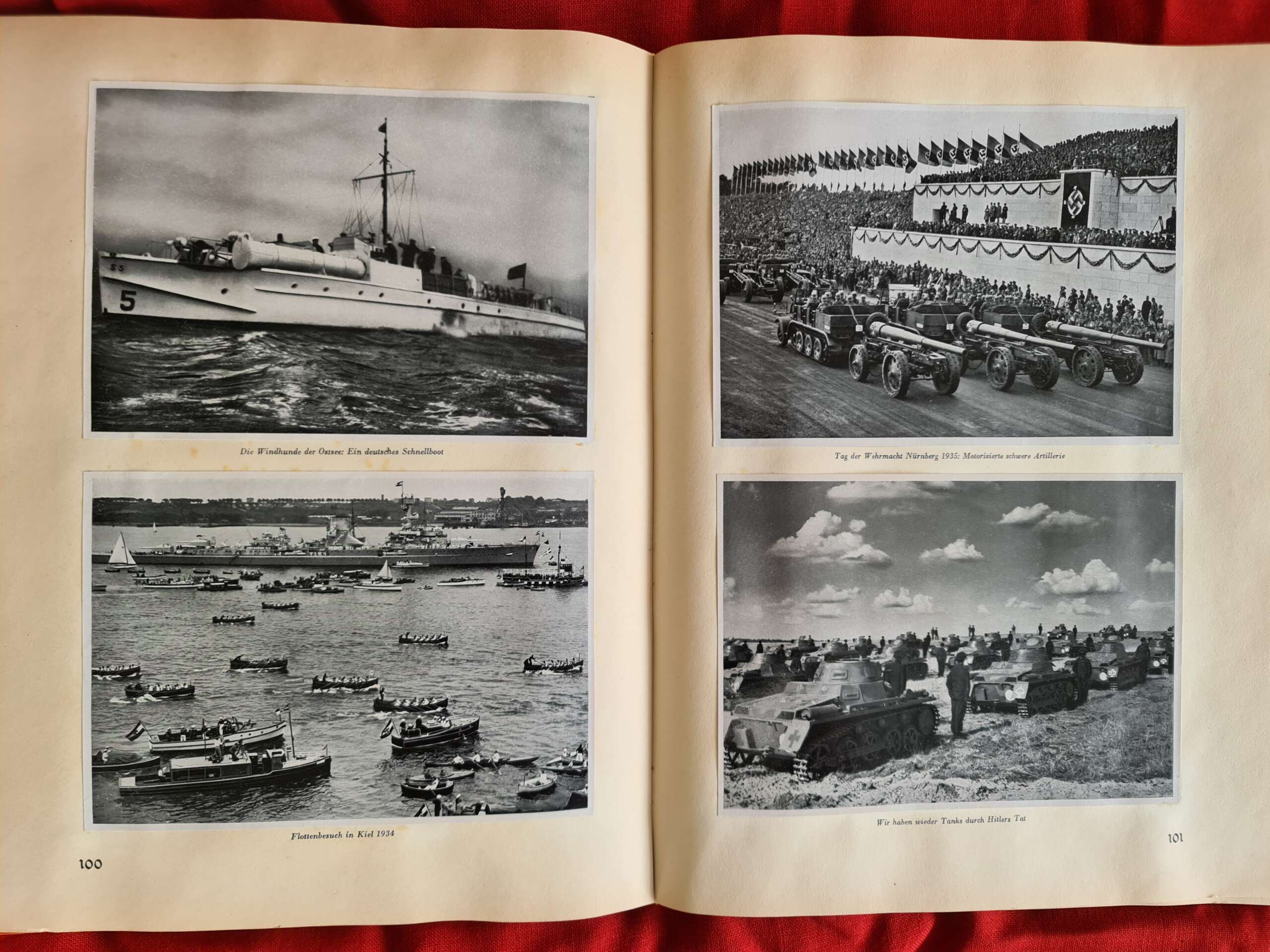 Adolf Hitler Cigarette Card Photo Book with Rare Original Dust Jacket. - Image 2