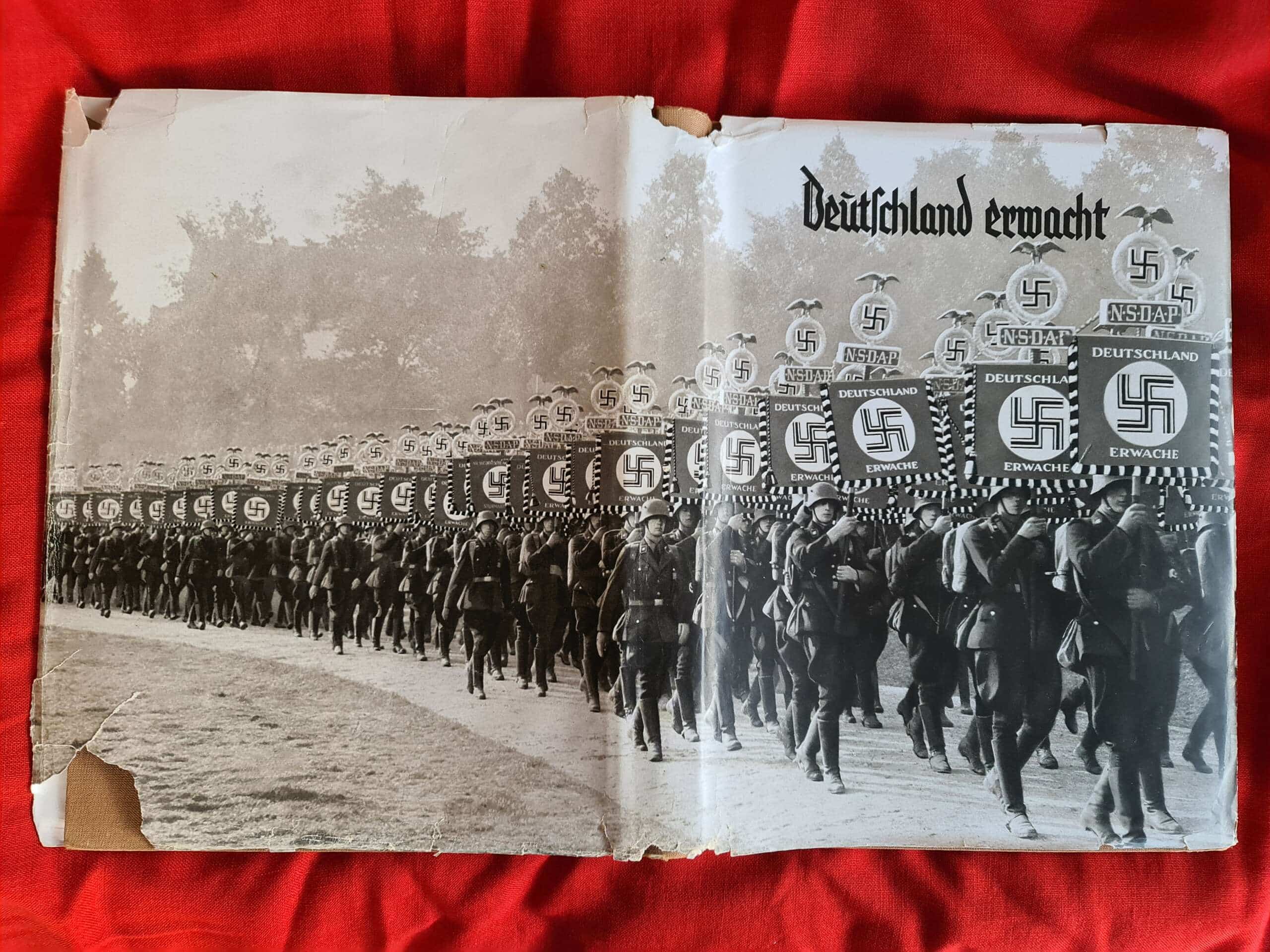 Deutschland Erwacht (Germany Awaken) Cigarette Card Photo Book with Rare Original Dust Jacket - Image 6