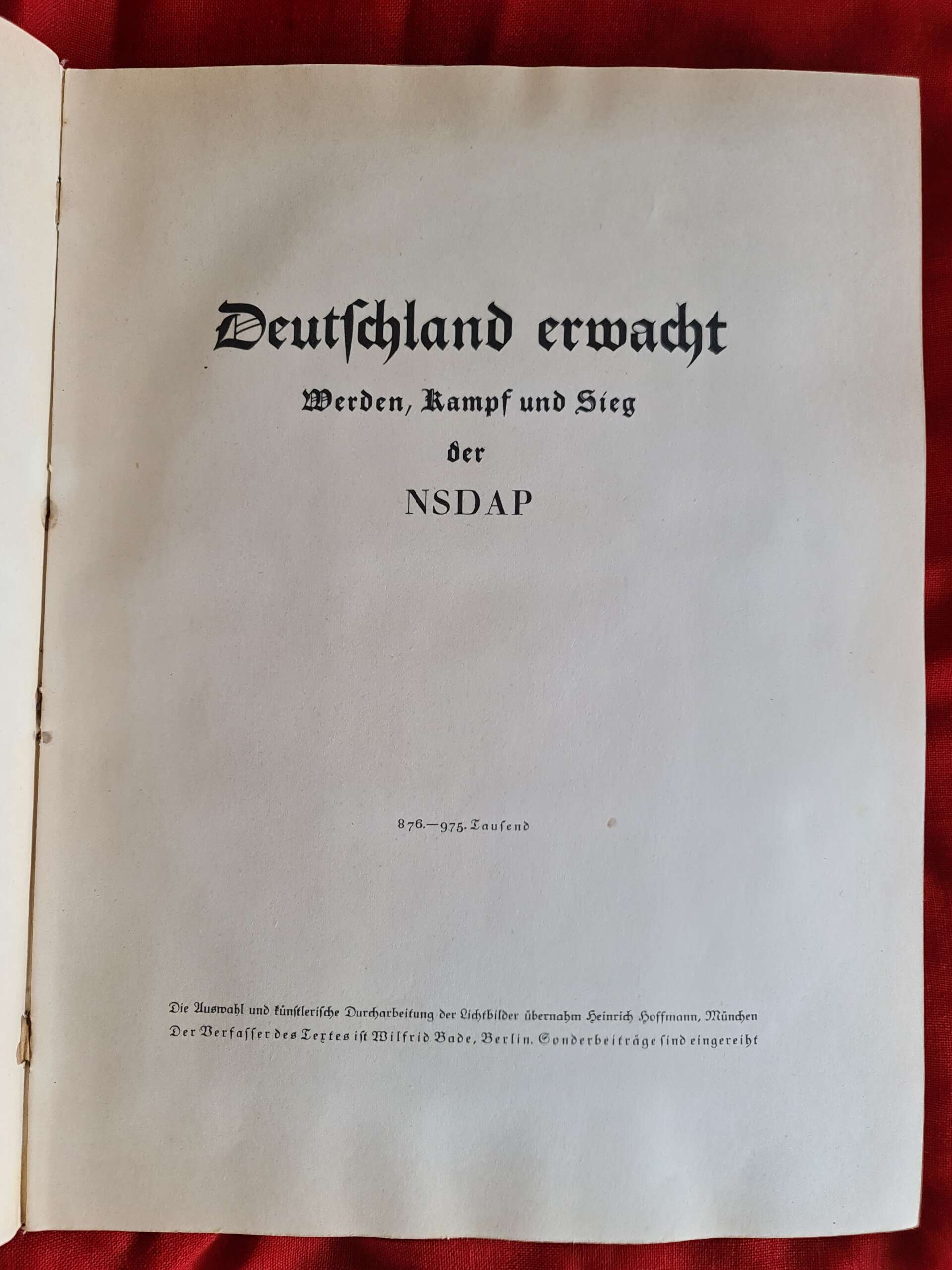 Deutschland Erwacht (Germany Awaken) Cigarette Card Photo Book with Rare Original Dust Jacket - Image 10