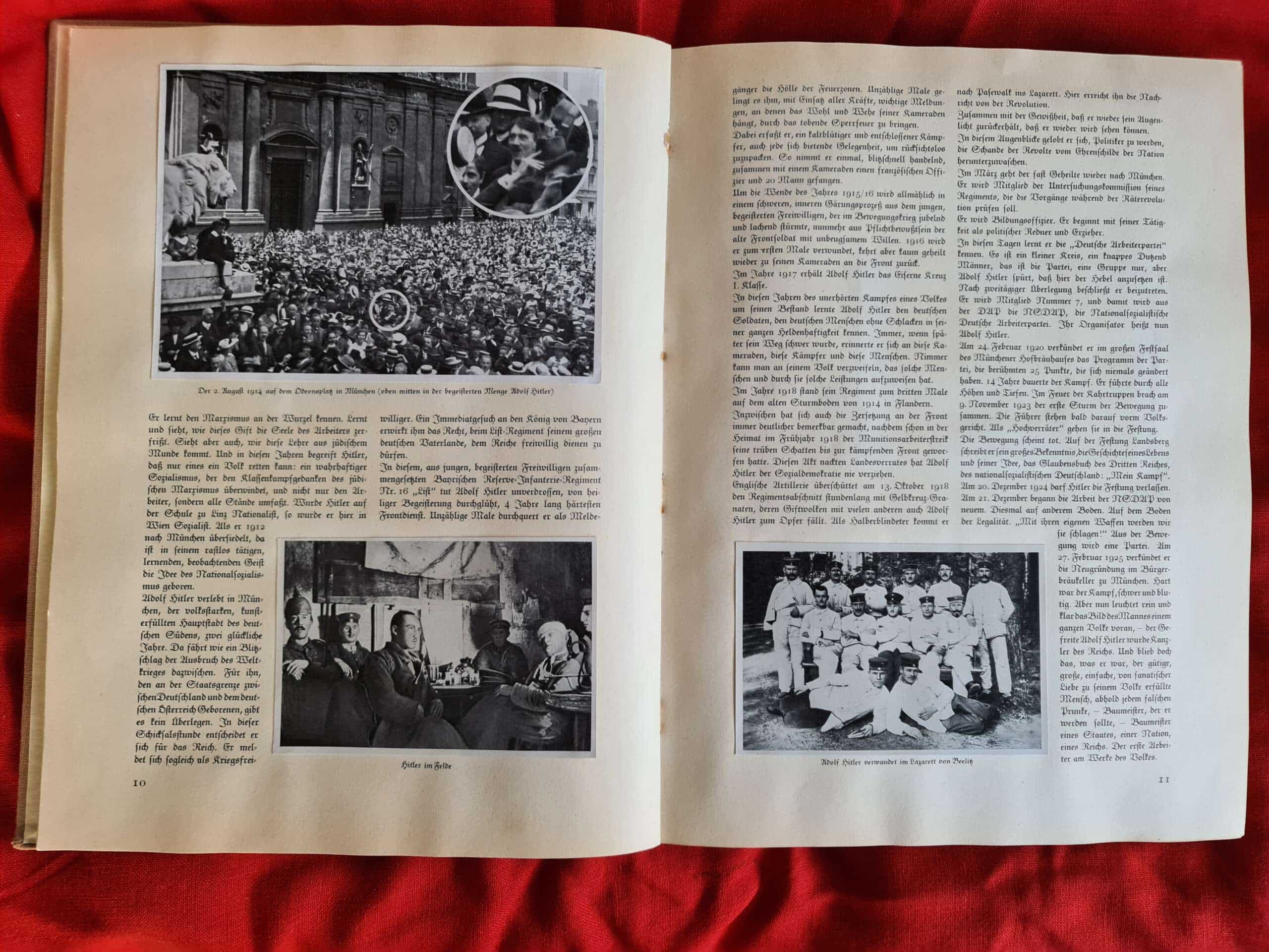 Deutschland Erwacht (Germany Awaken) Cigarette Card Photo Book with Rare Original Dust Jacket - Image 11