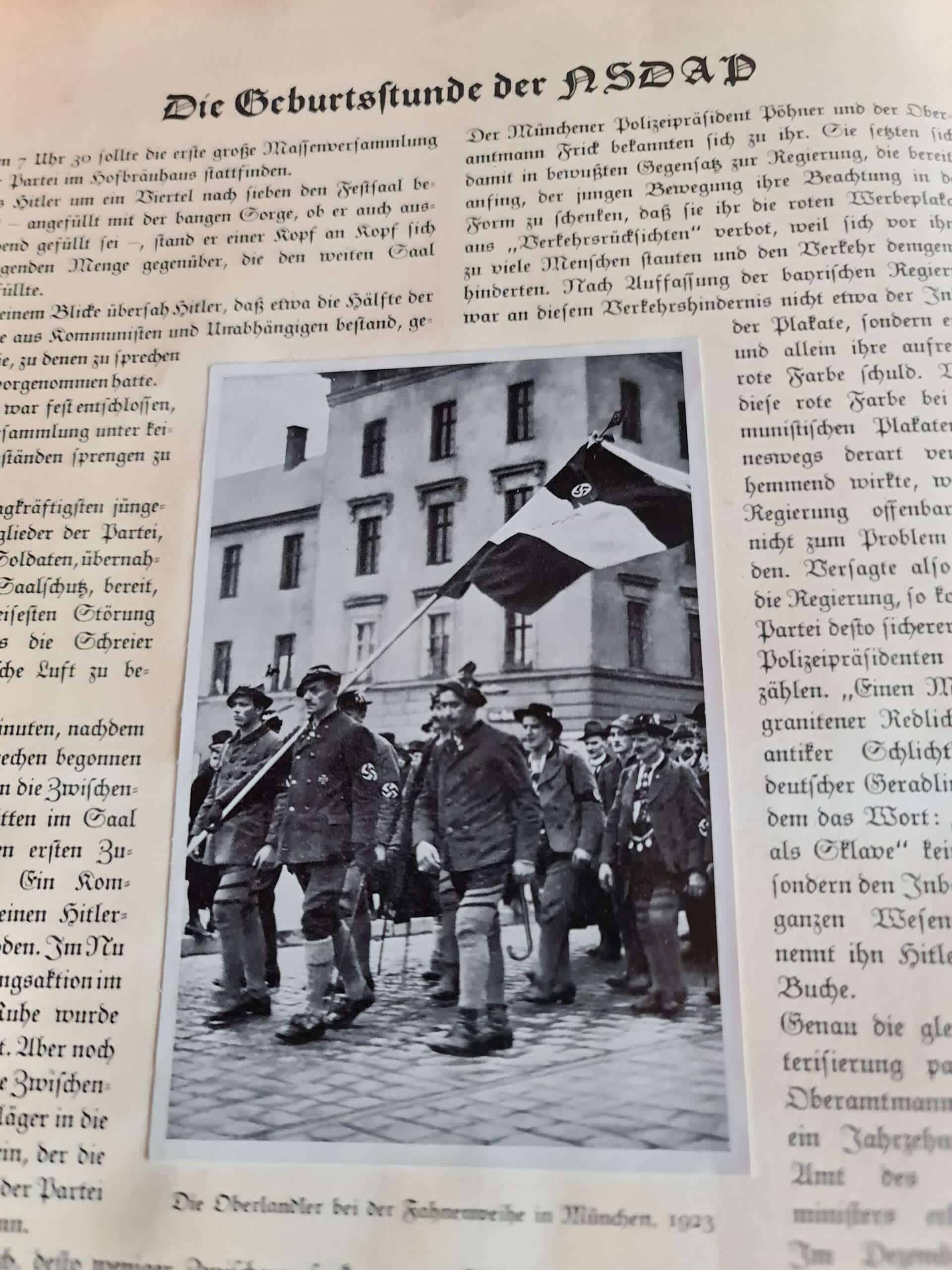 Deutschland Erwacht (Germany Awaken) Cigarette Card Photo Book with Rare Original Dust Jacket - Image 12